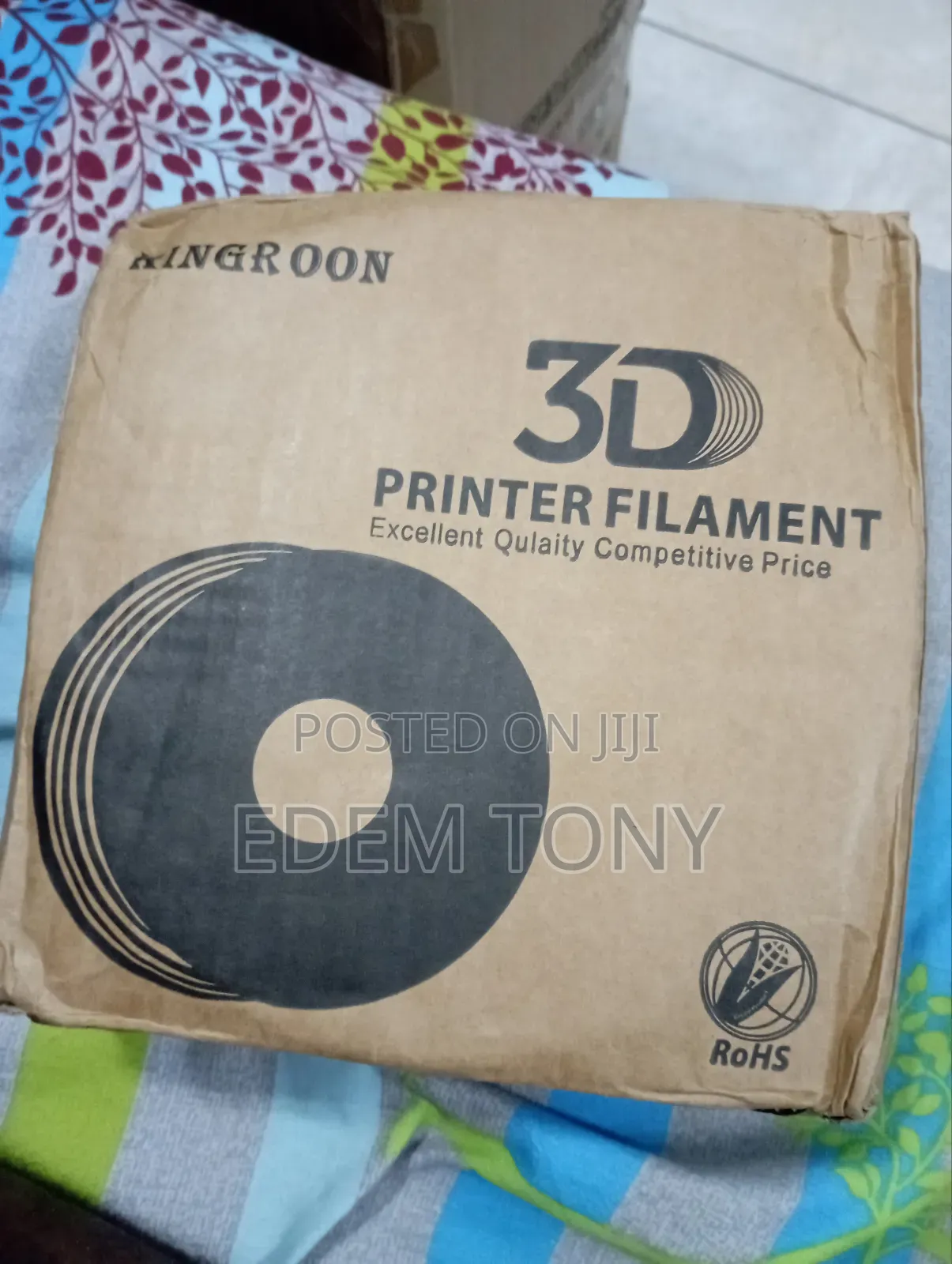 Kingroon 3d Printer Filament (Black)