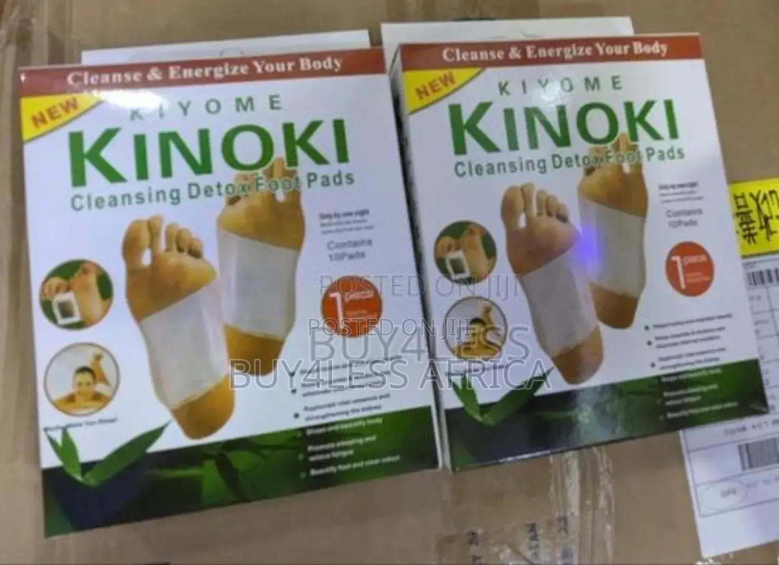 Kiyome Kinoki Cleansing Detox Foot Pads - 10 Pads