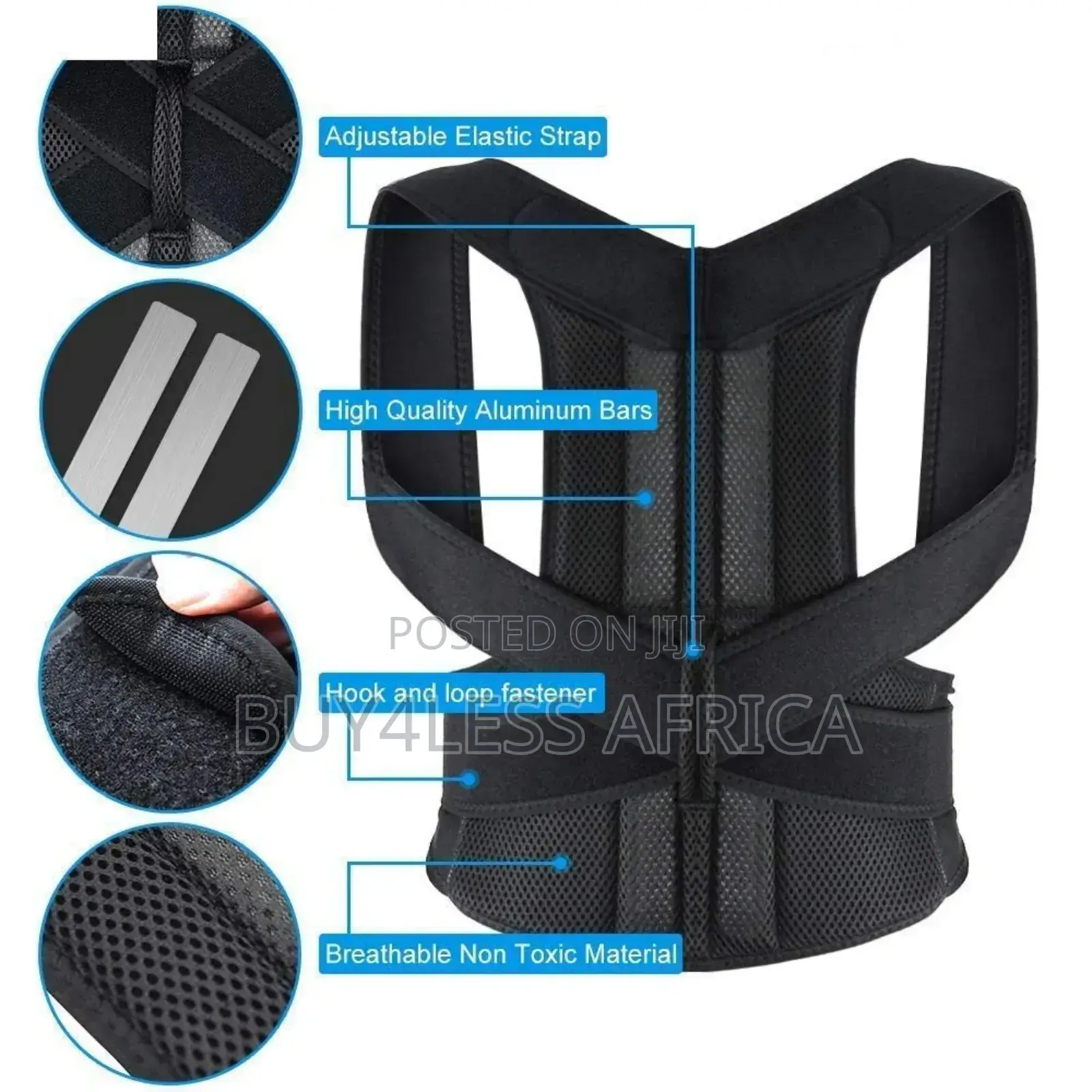 Adjustable Back Posture Corrector Back Pain Relief Belt