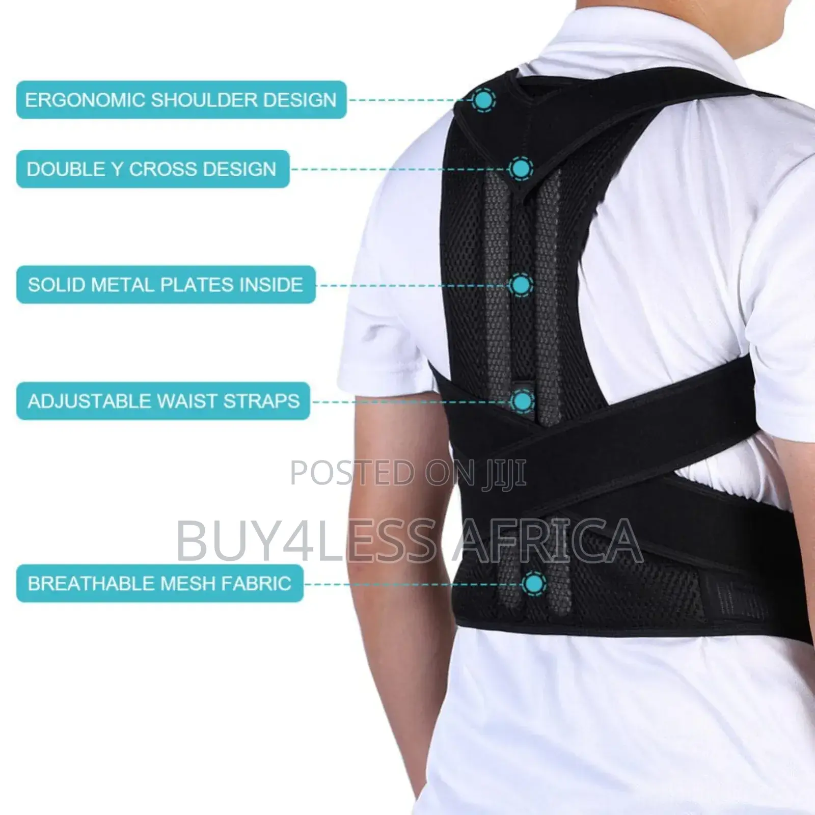 Adjustable Back Posture Corrector Back Pain Relief Belt