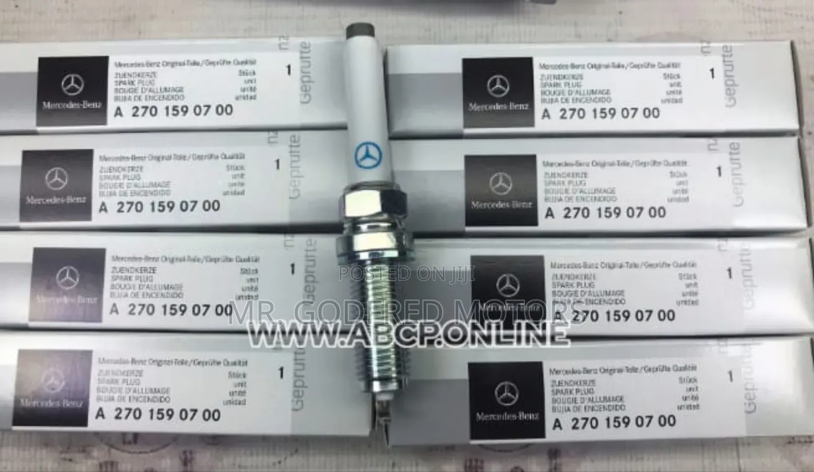 Mercedes Benz C43 2015-16 V.6 Spark Plugs. Original.