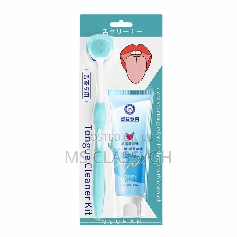 Tongue Gel + Tongue Cleaning Scraping