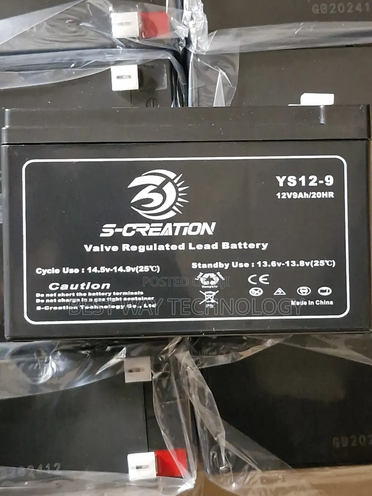 12v 9a Battery