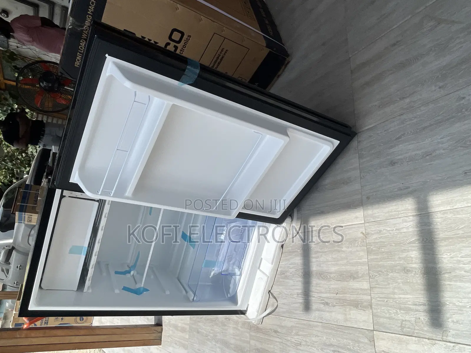 Supreme 80litres Black Mirror Table Top Refrigerator