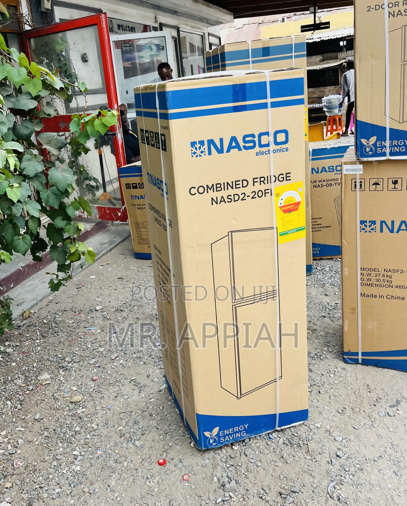 Shop Premium Nasco D2-20fl Double Door Fridge 