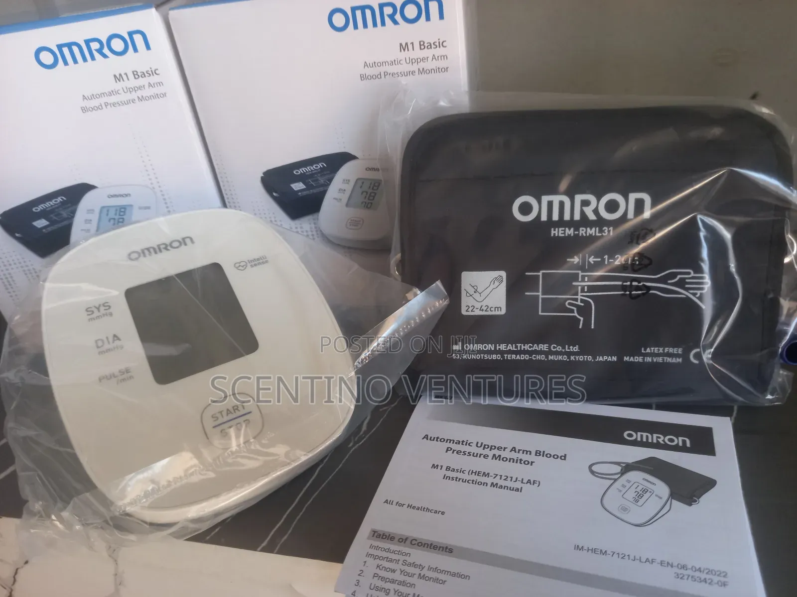 Omron Digital Blood Pressure (Bp) Monitor M1