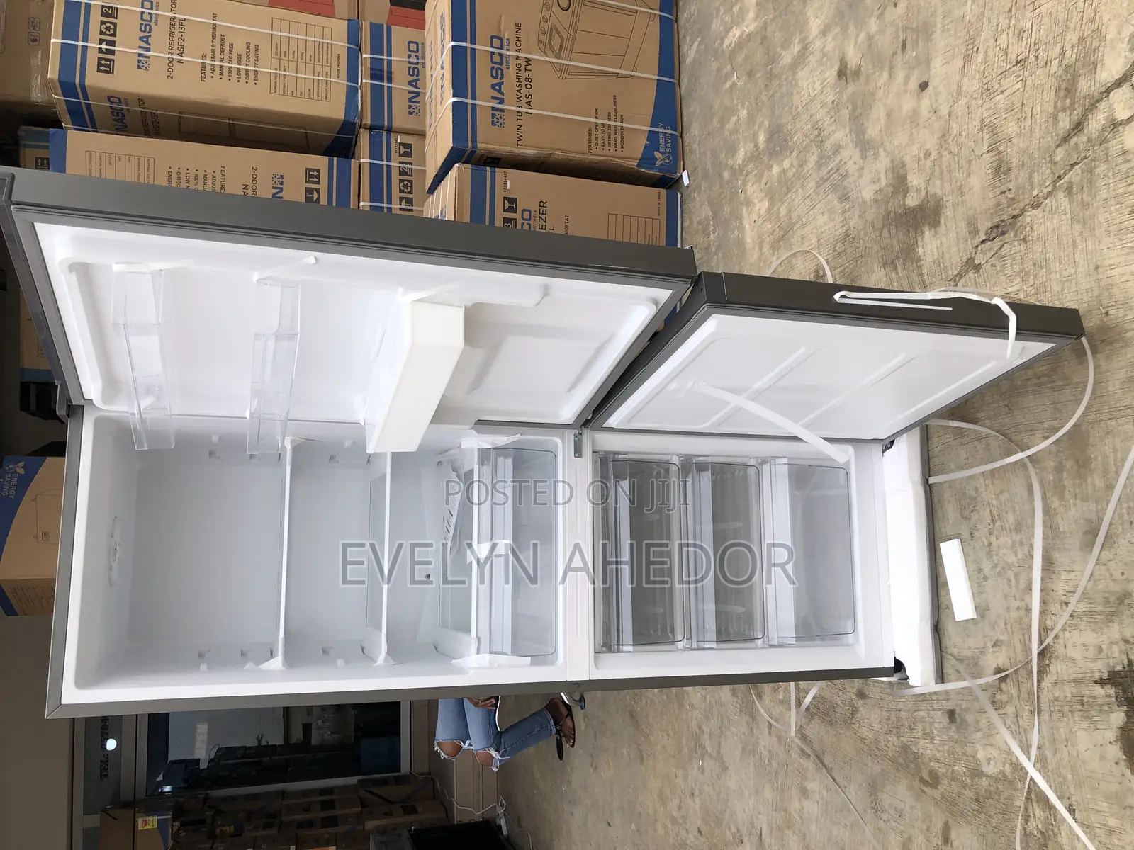 Specious Nasco Bottom Freezer 268 Liters Water Dispenser