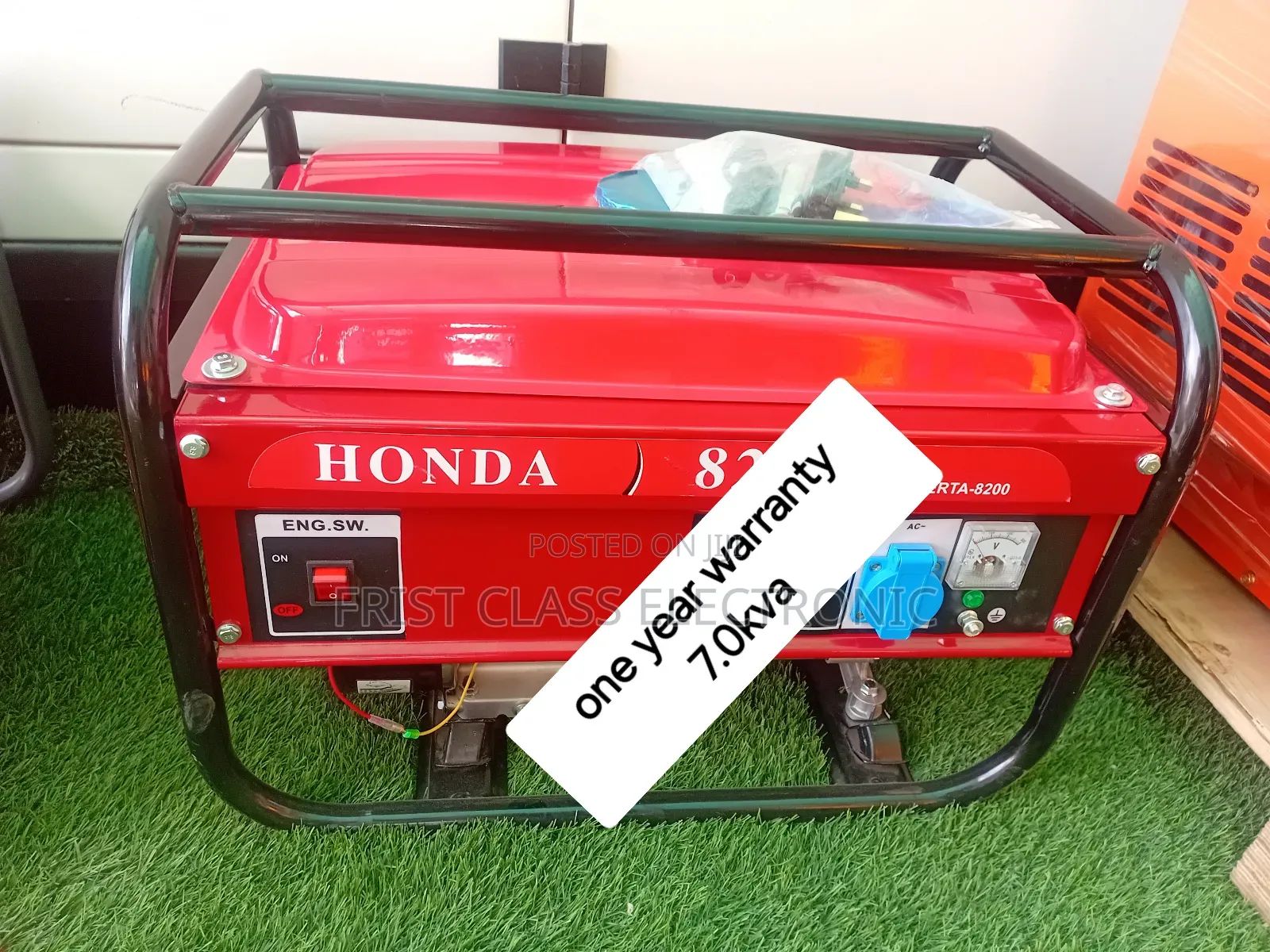 Pull Start 7.0kva Petrol Generator Set
