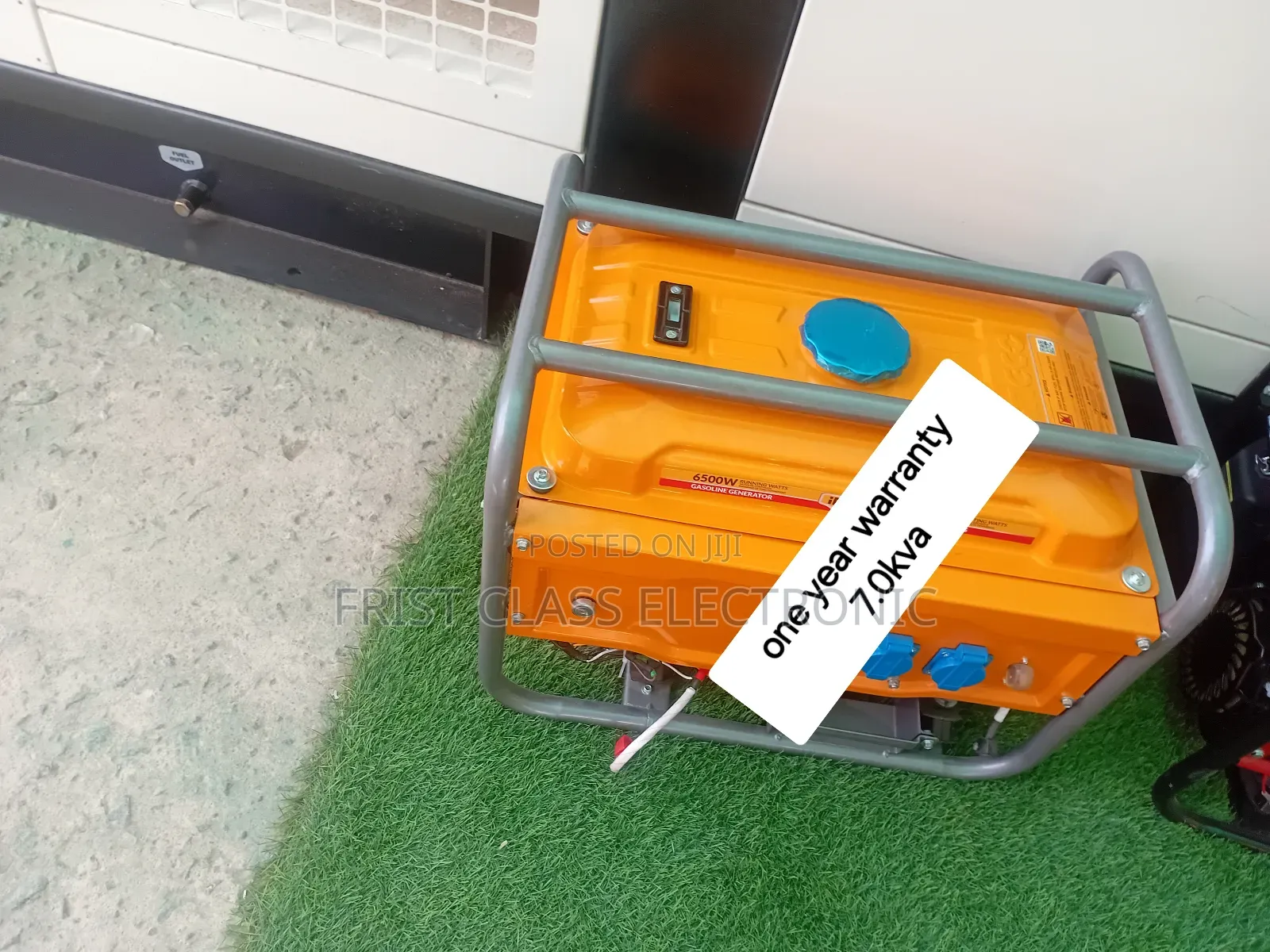 High Capacity Flow 7.0kva Petrol Generator