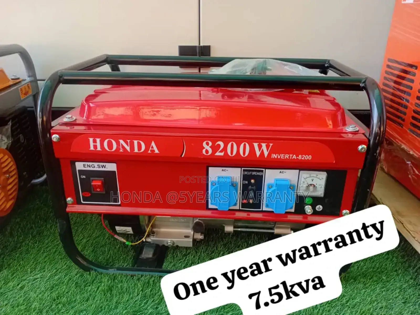 Ultra Modern Honda 7.5kva Petrol Generator 7.5kva Japan
