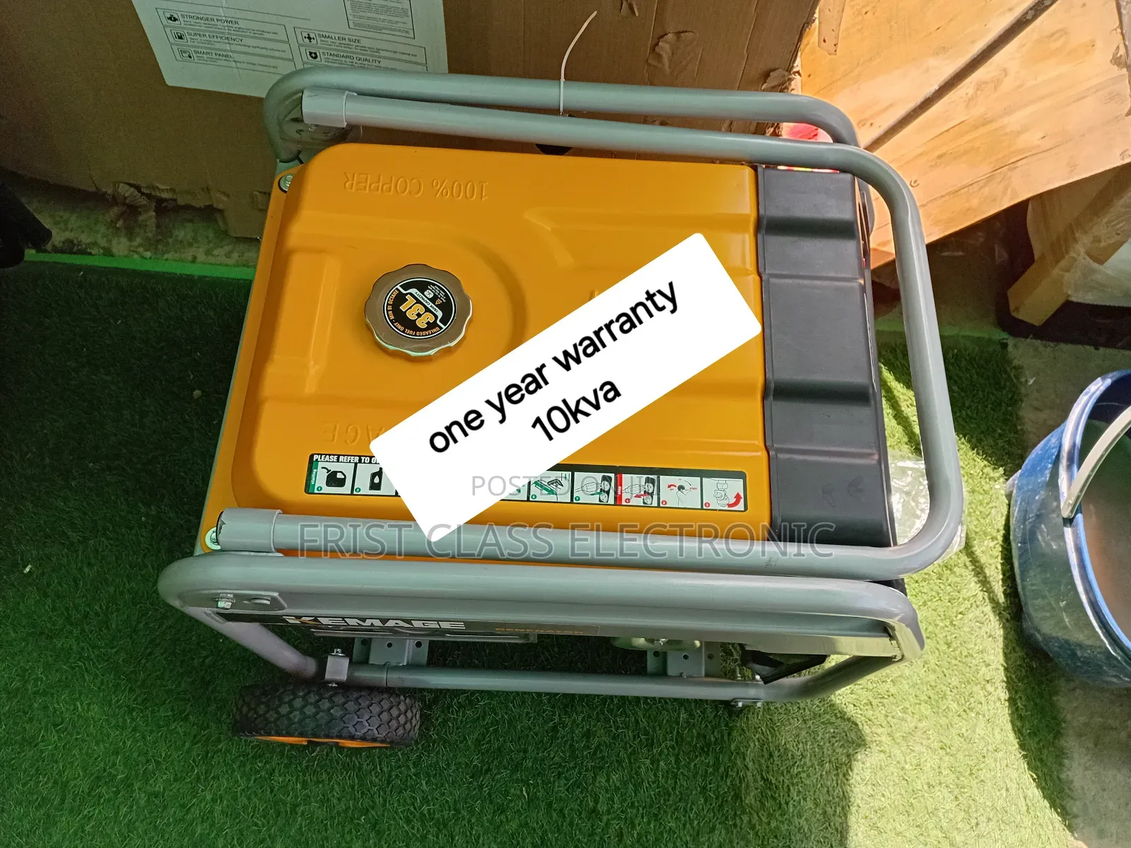 Electric Start 10kva Krmage Petrol Generator