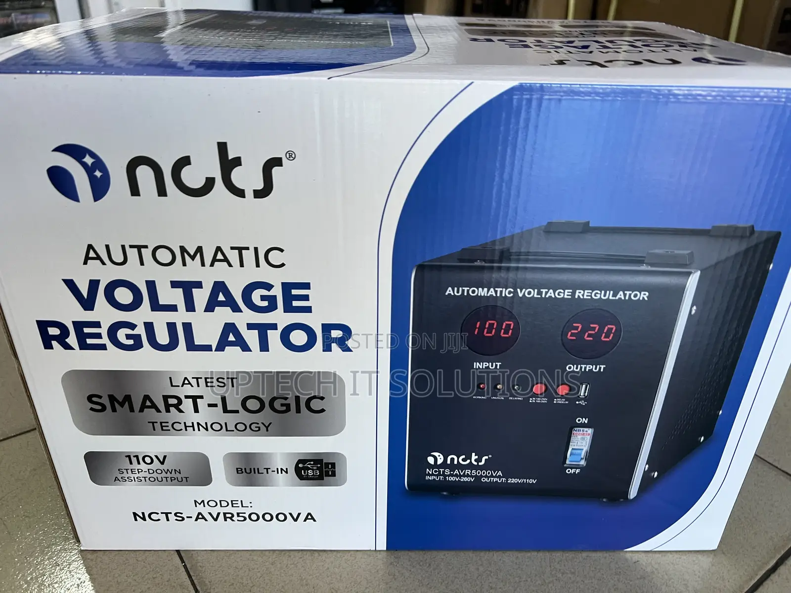 NCTS Automatic Voltage Regulator 5000va Stebilizer