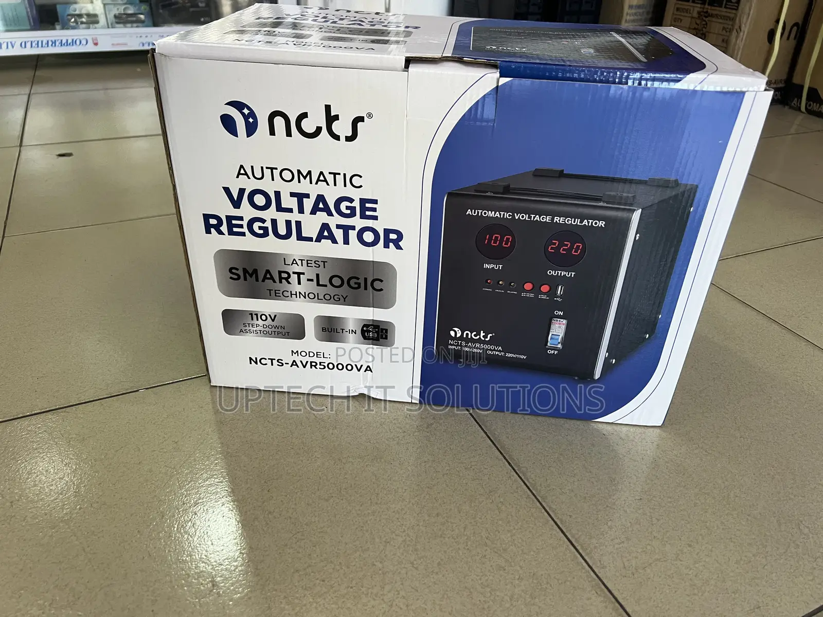 NCTS Automatic Voltage Regulator 5000va Stebilizer