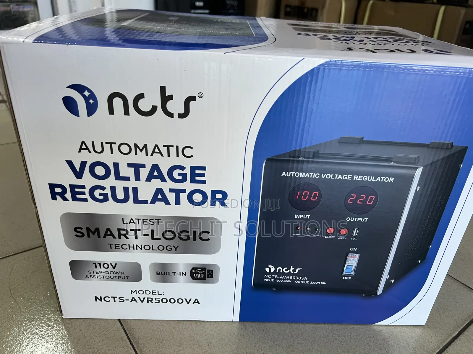 NCTS Automatic Voltage Regulator 5000va Stebilizer