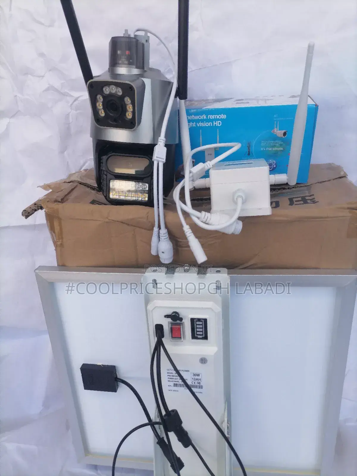 Solar Power Surveillance Kits