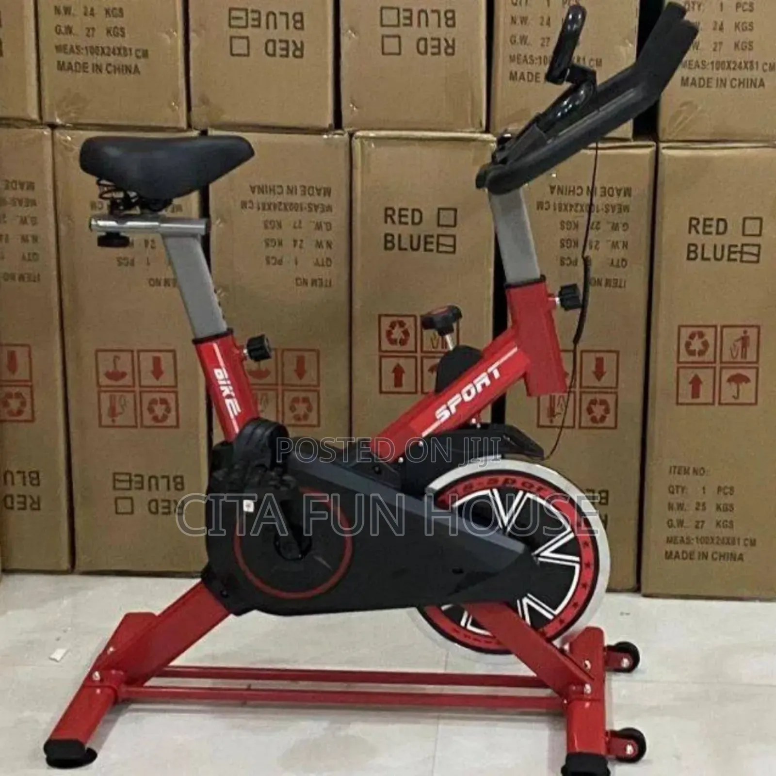 Stationary Exercise - Spinning Bike for Cardio