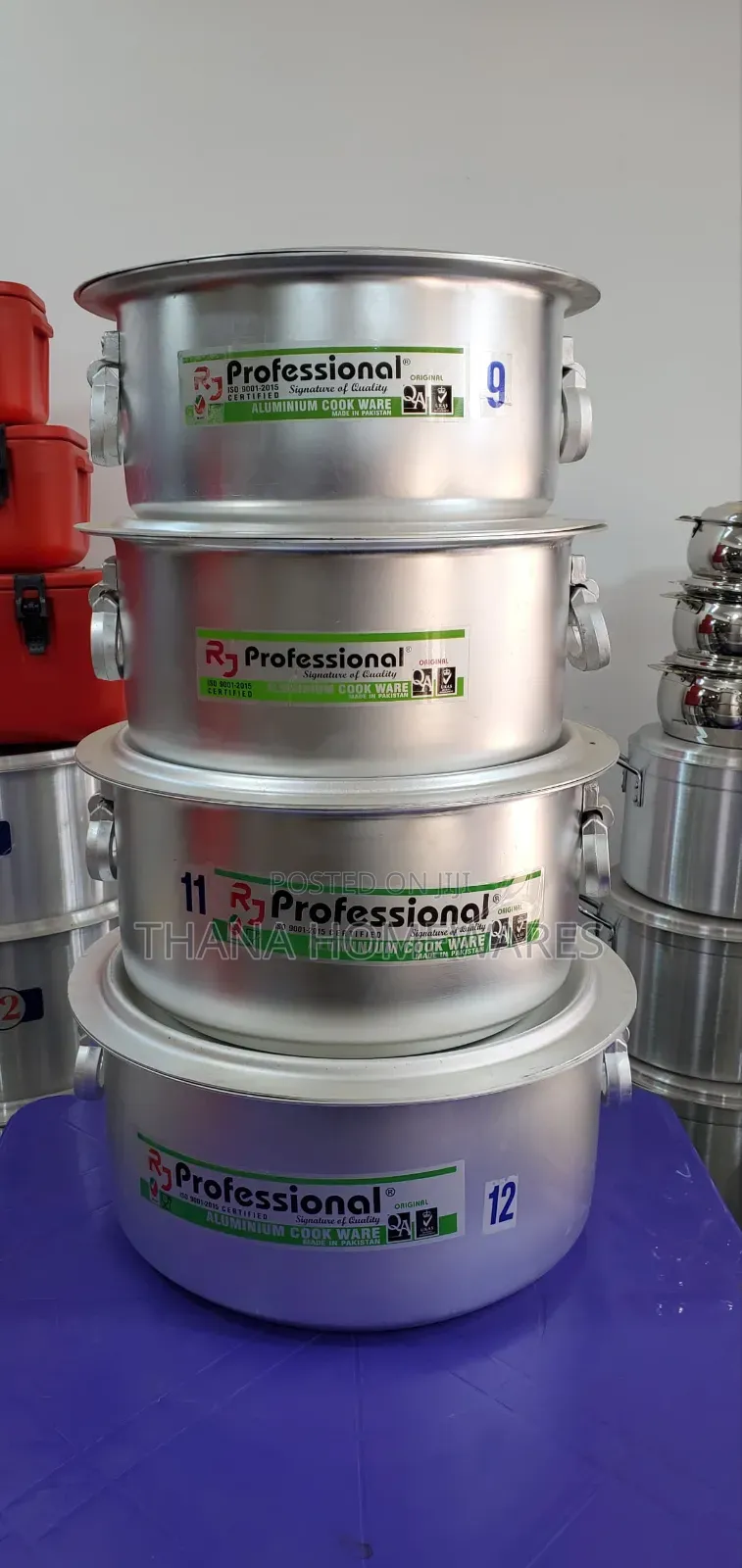 Professional Aluminium Cook Ware 4 Set