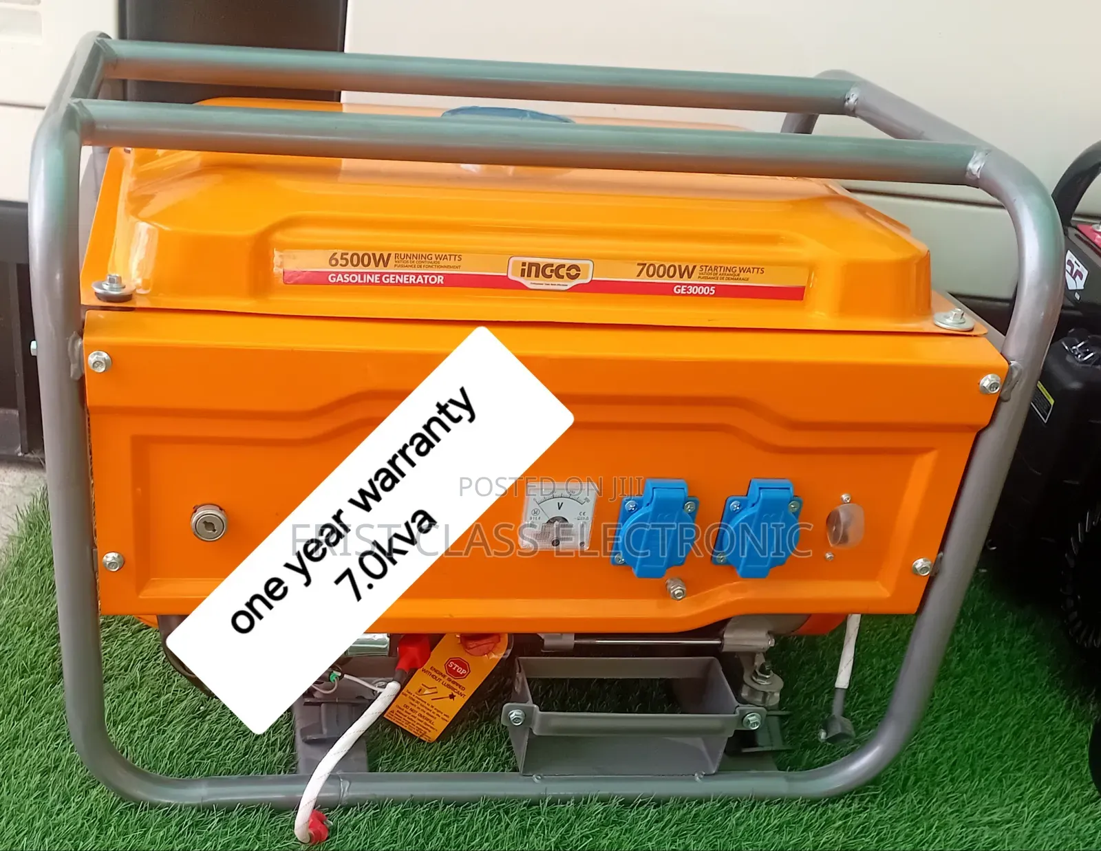 Industrial Grade 7.0kva Petrol Generator