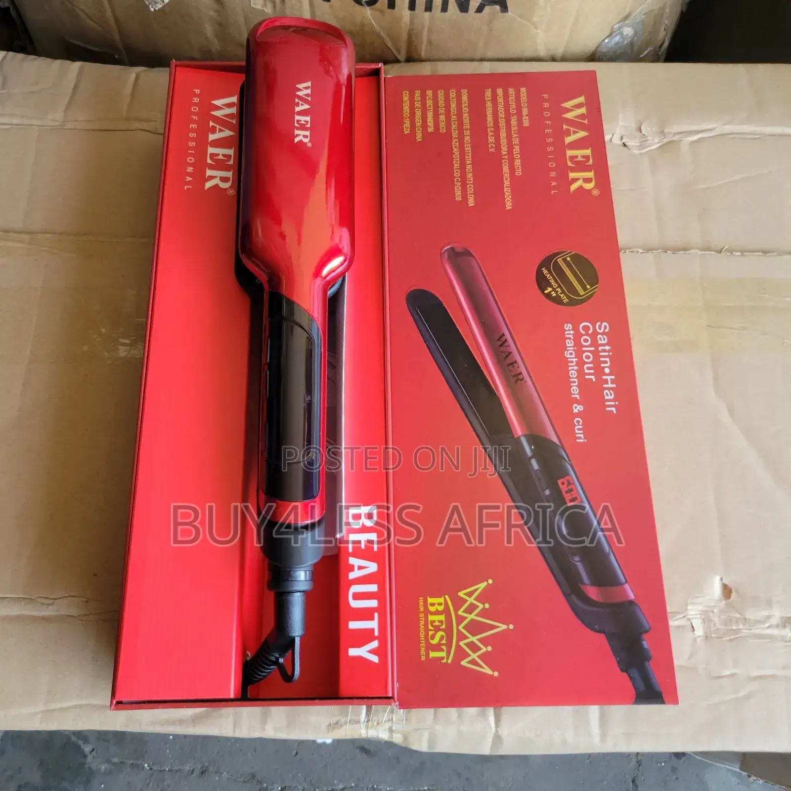 Waer Profession Hair Straightener