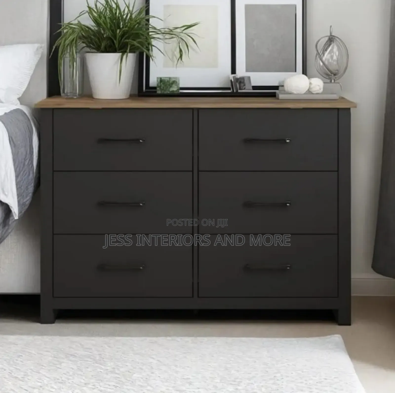 6 Drawers Double Dresser