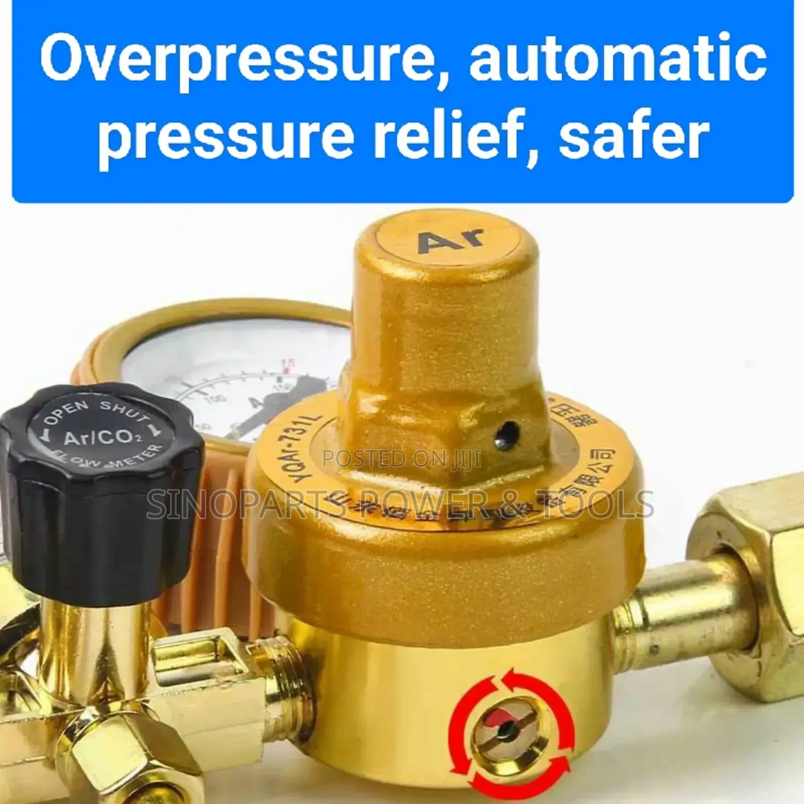 Argon Regulators Unbreakable Safety Precision Control