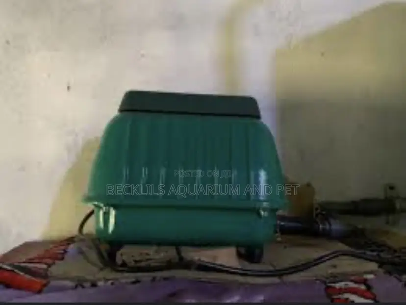14 Out Low Noise Airpump For Ponds( Comes Tube N Stones)