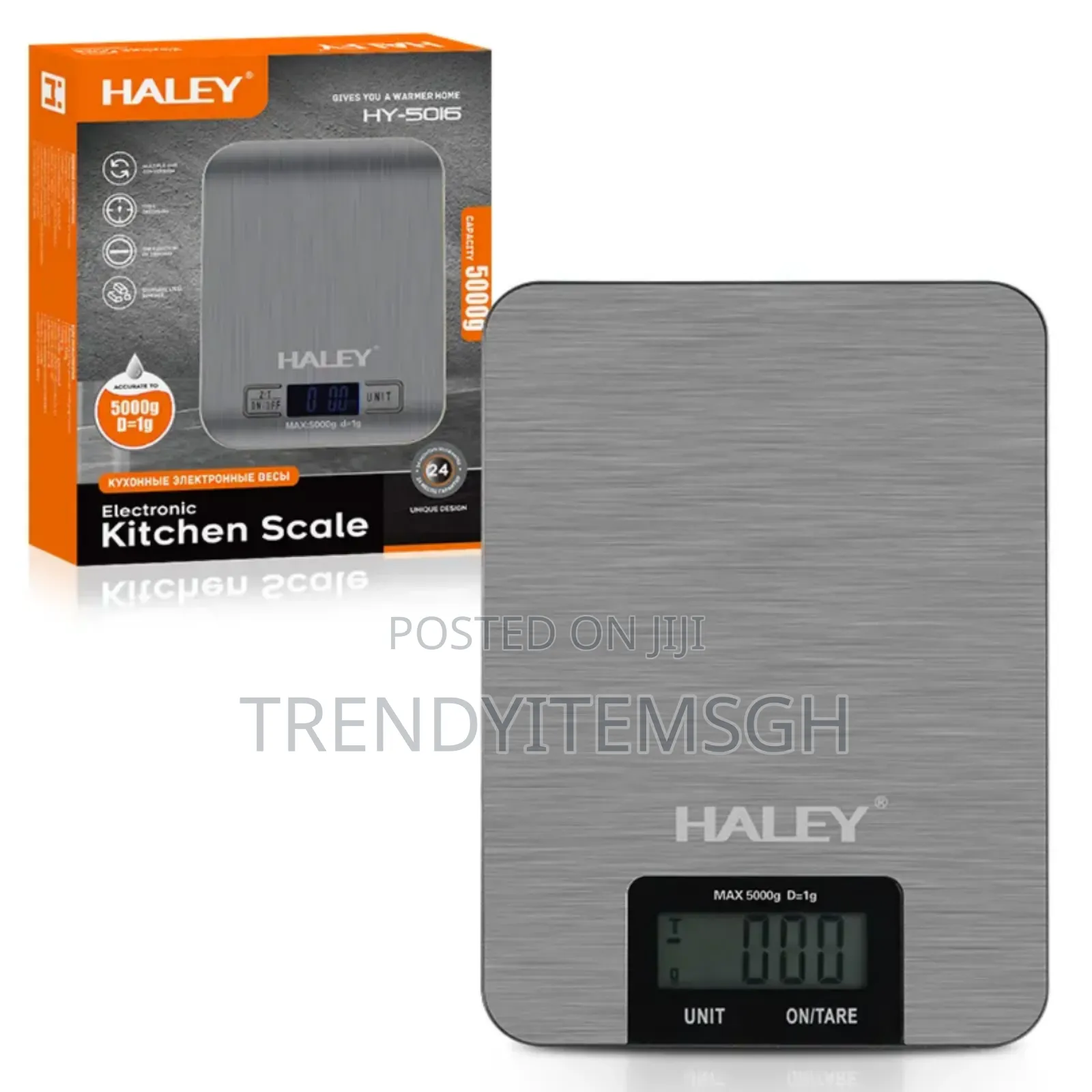 5kg Stainless Steel Accurate Digital Kitchen Scale