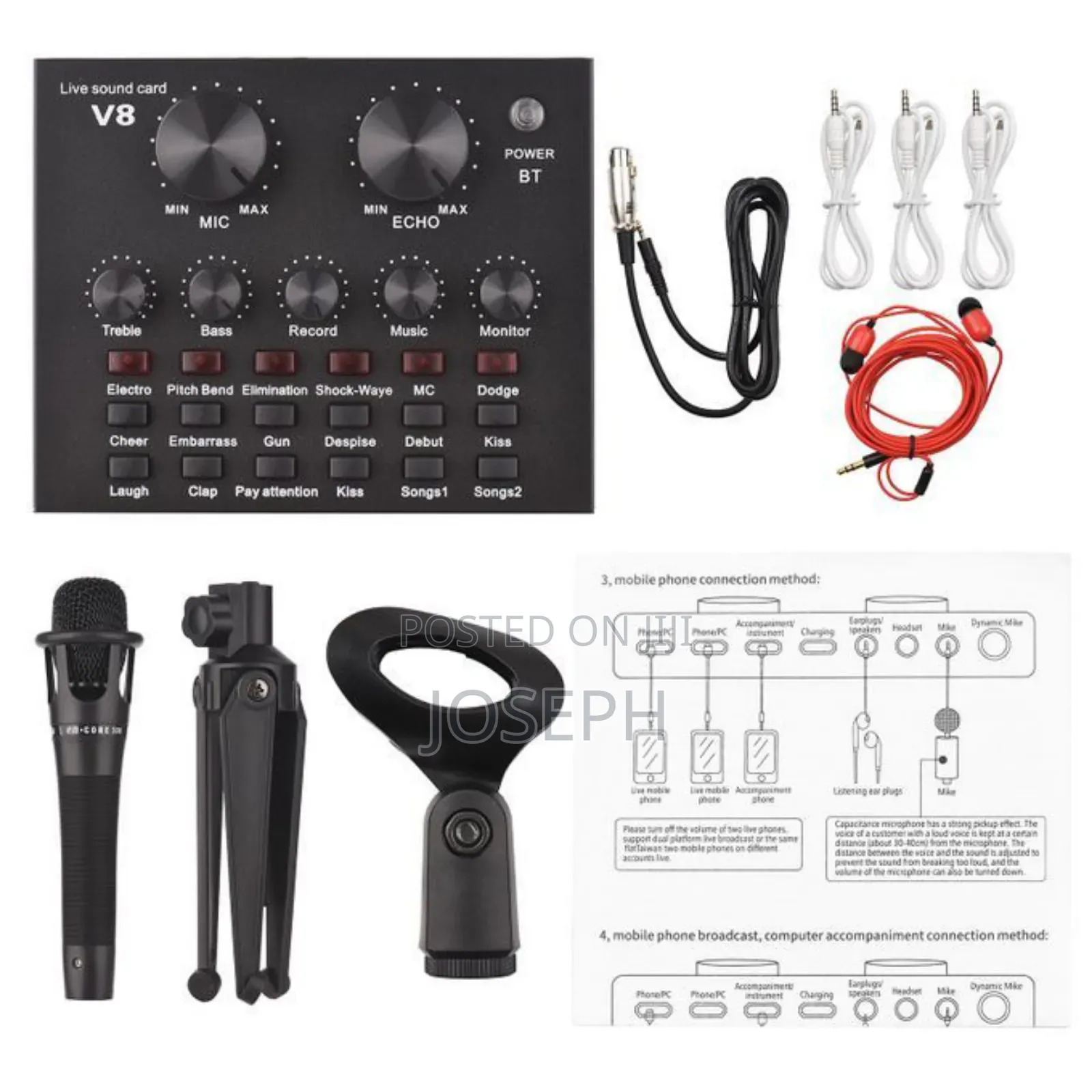 Recording Live Streaming Microphone