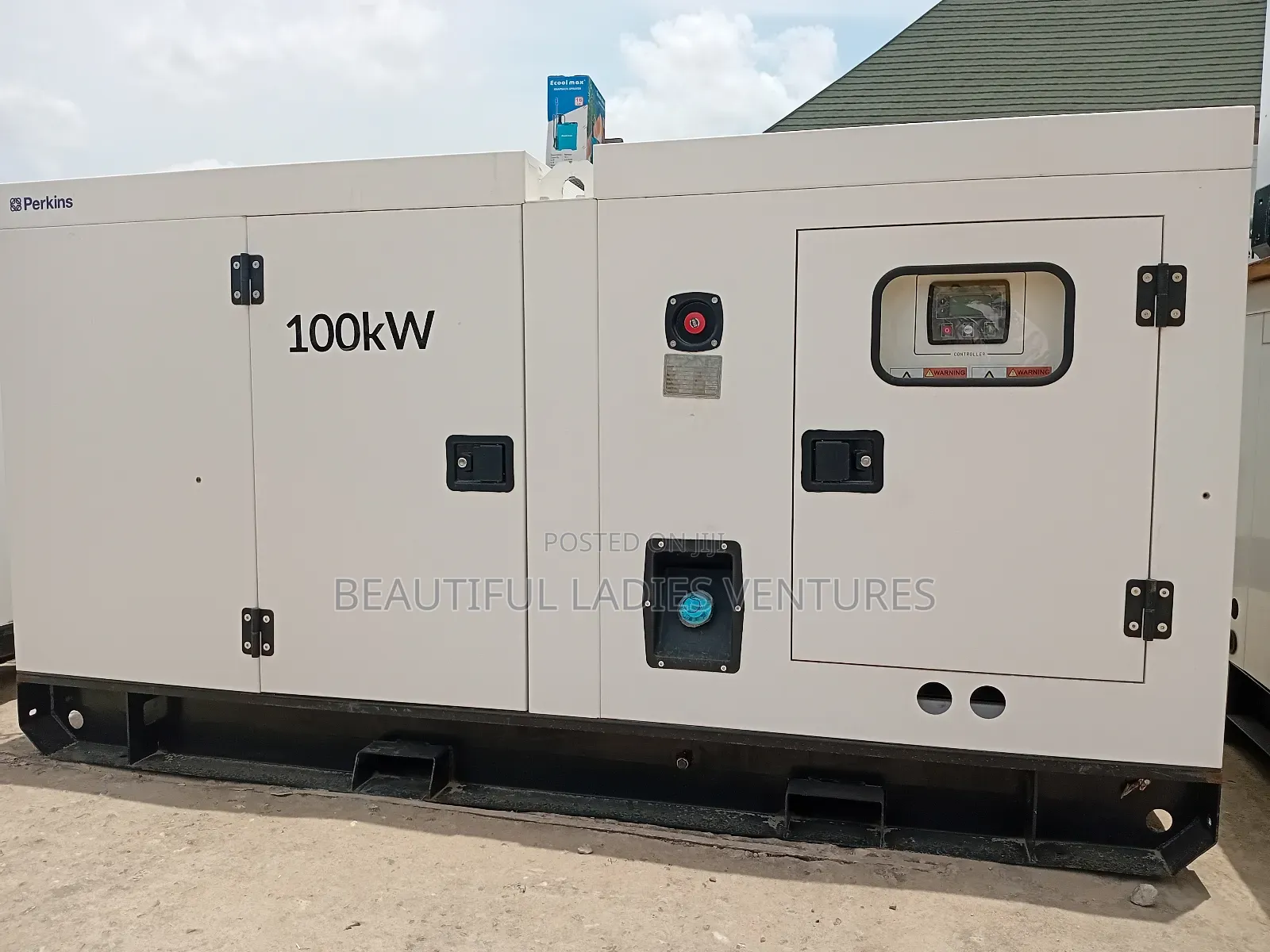 One Year Warranty 100kva Factory Generator Perkins
