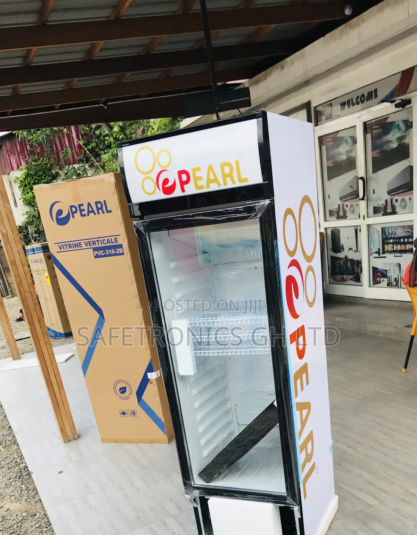 Kindly Classic Pearl Singledoor PVC-316 235 Liters Fridge