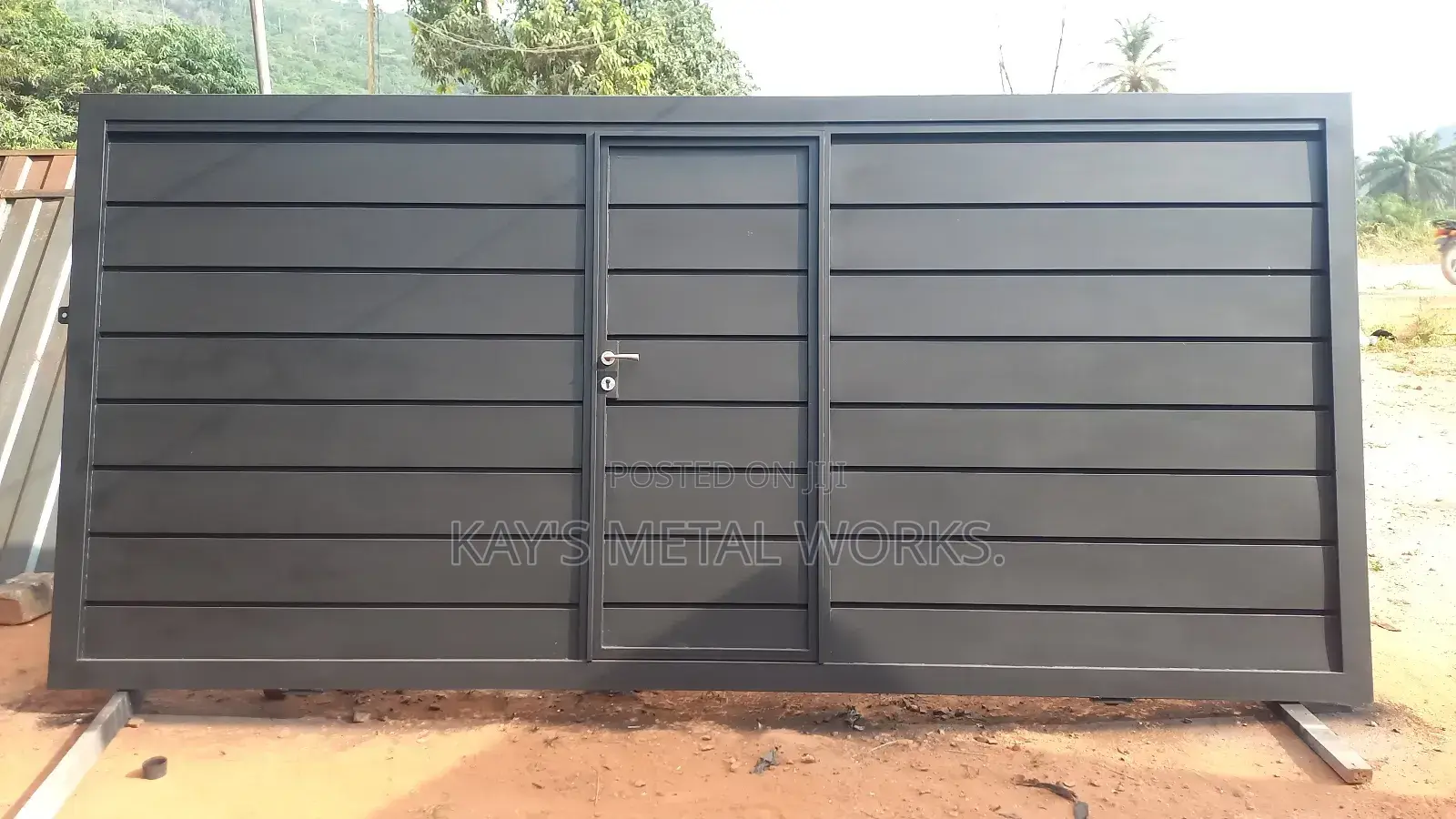 Plate Panel Design Gate