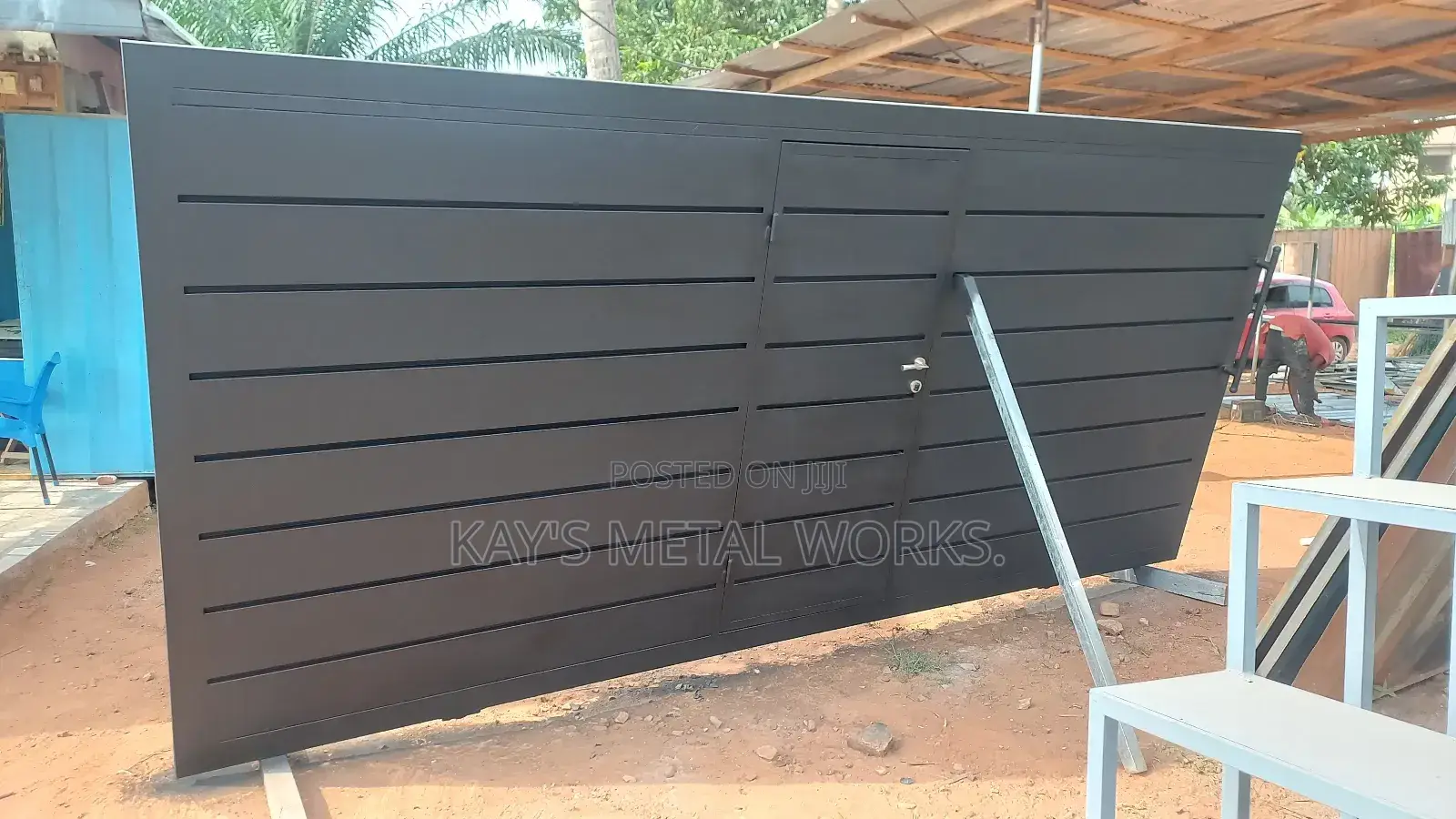 Plate Panel Design Gate