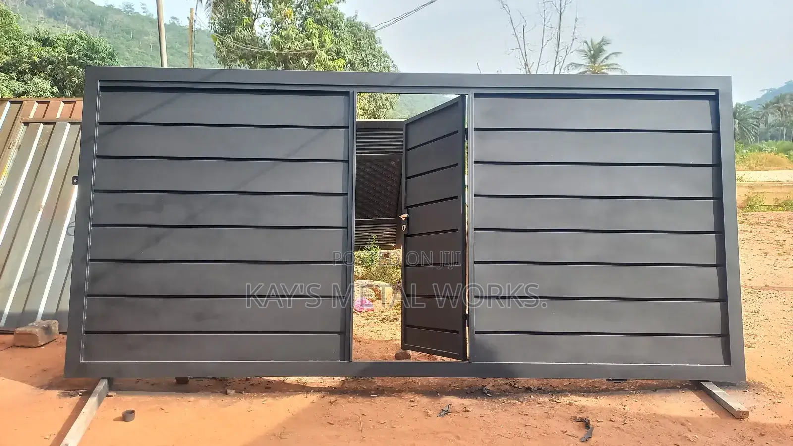 Plate Panel Design Gate