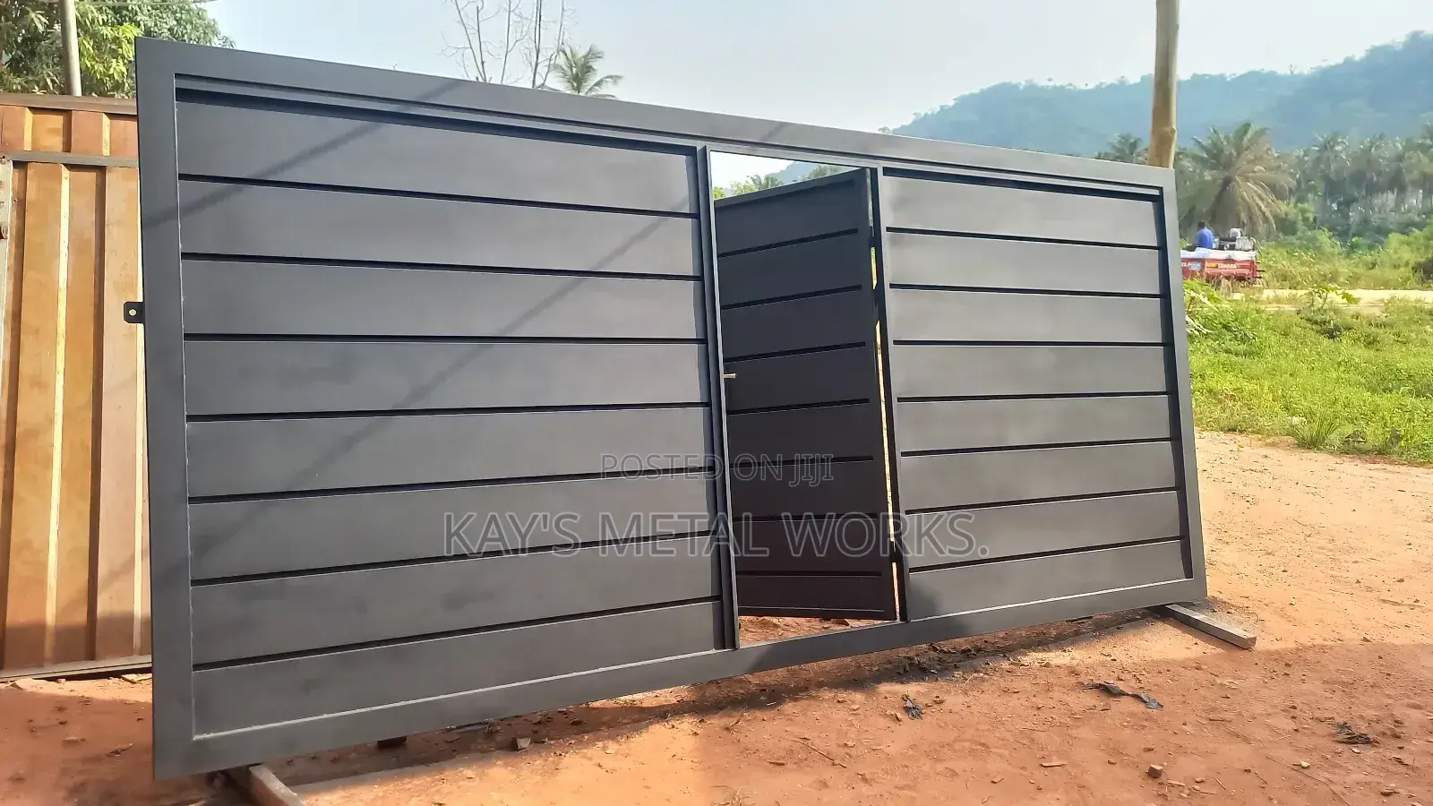 Plate Panel Design Gate
