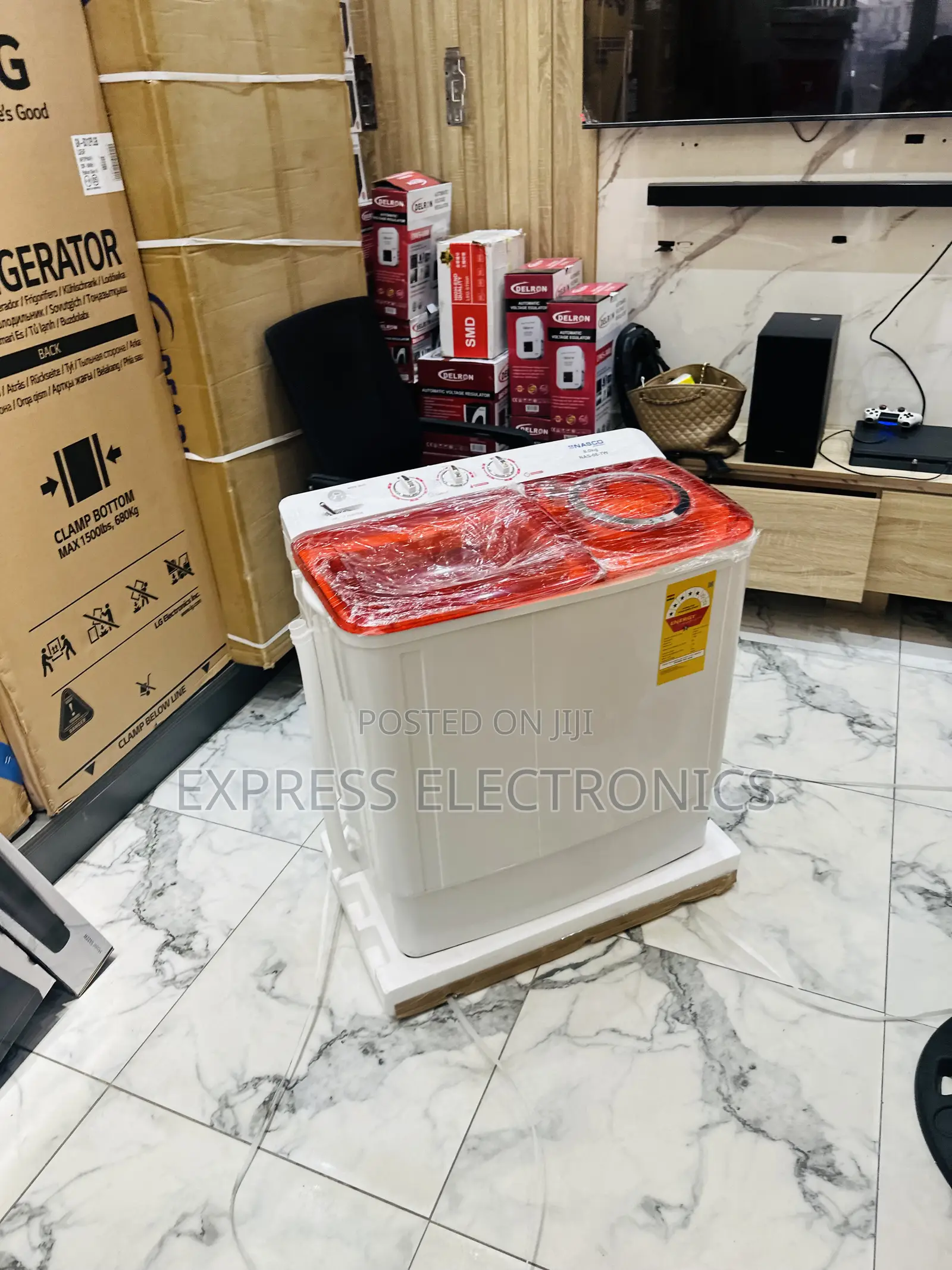 Washing Machine 8kg Topload Twintub Nasco Semi Automatic