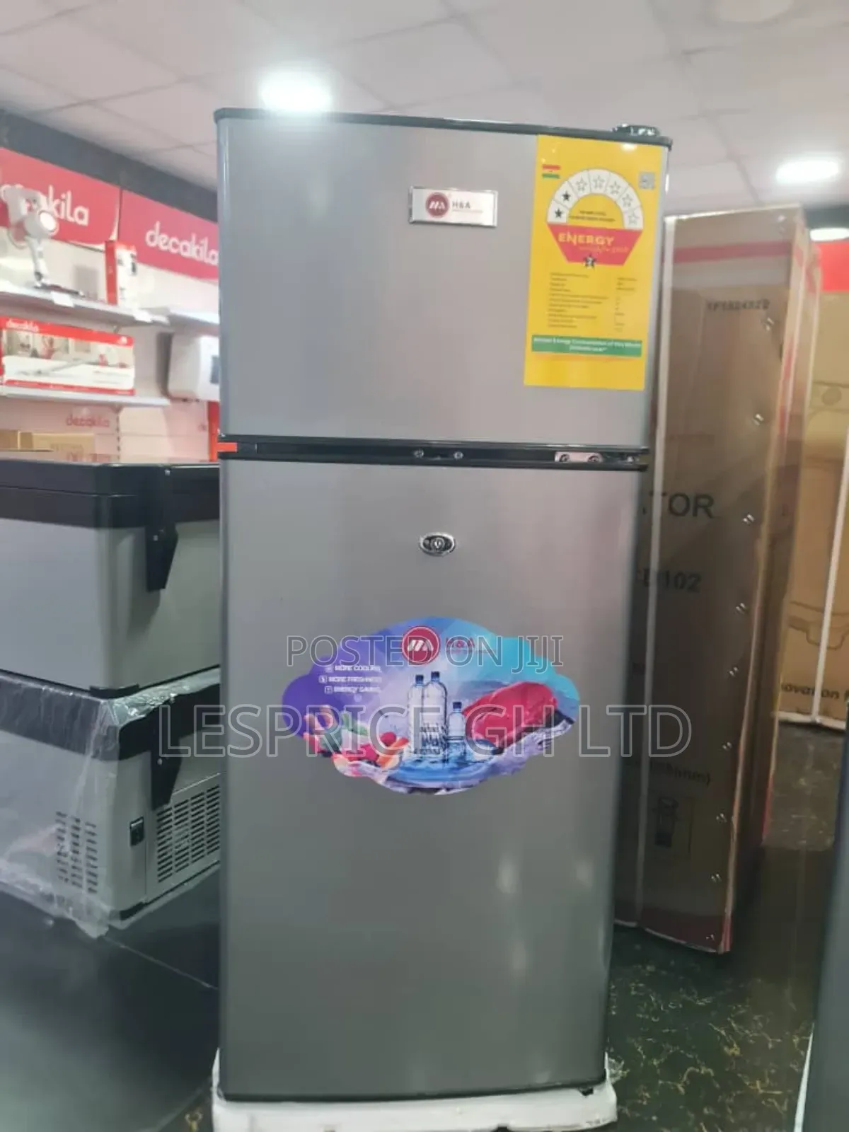 No Food Spoilage: H a 102l Fridge