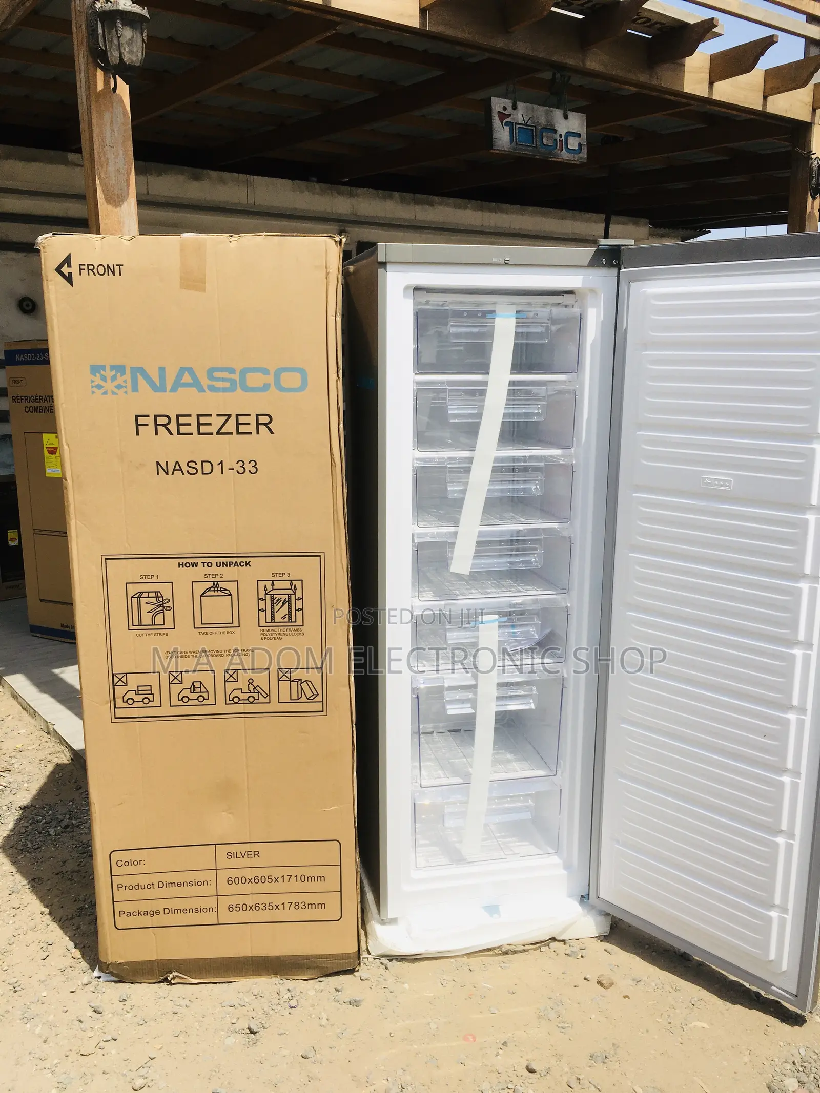 Nasco Sliver Colour 242 Freezer