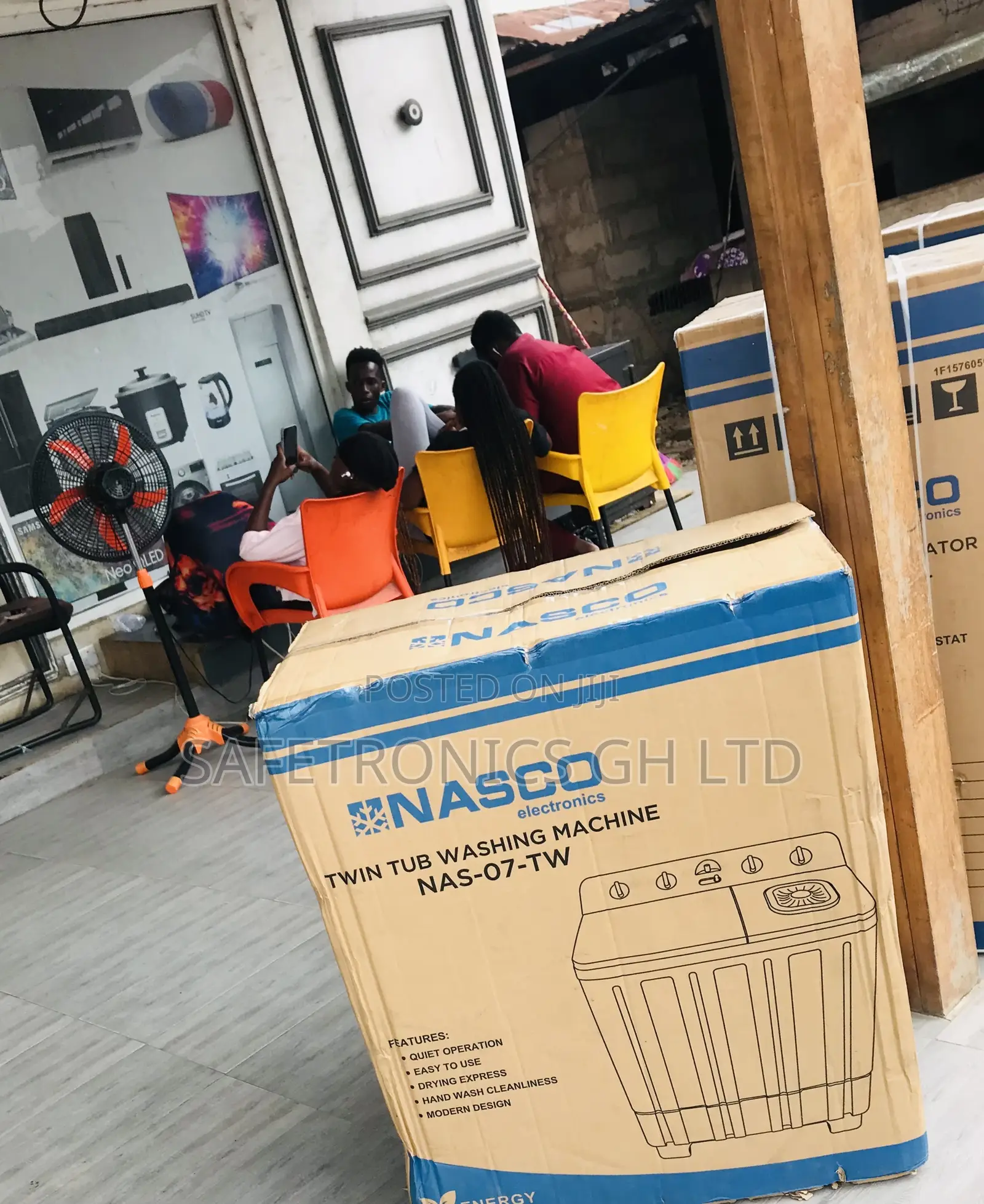 Unique White 7kg Topload Semiauto Nasco Washer