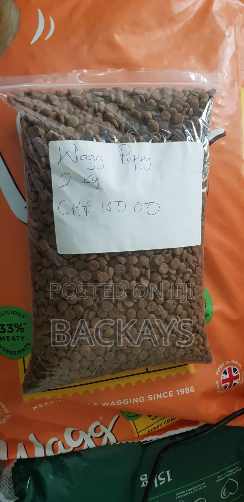 Highly Nutritious Wagg Complete Puppy Food 2kg