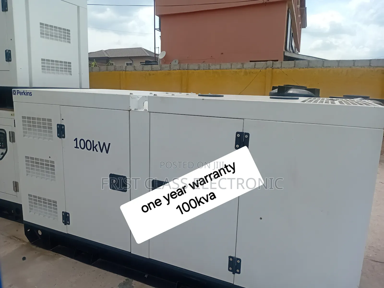Easy Start 100kva Perkins Silent Diesel Engine