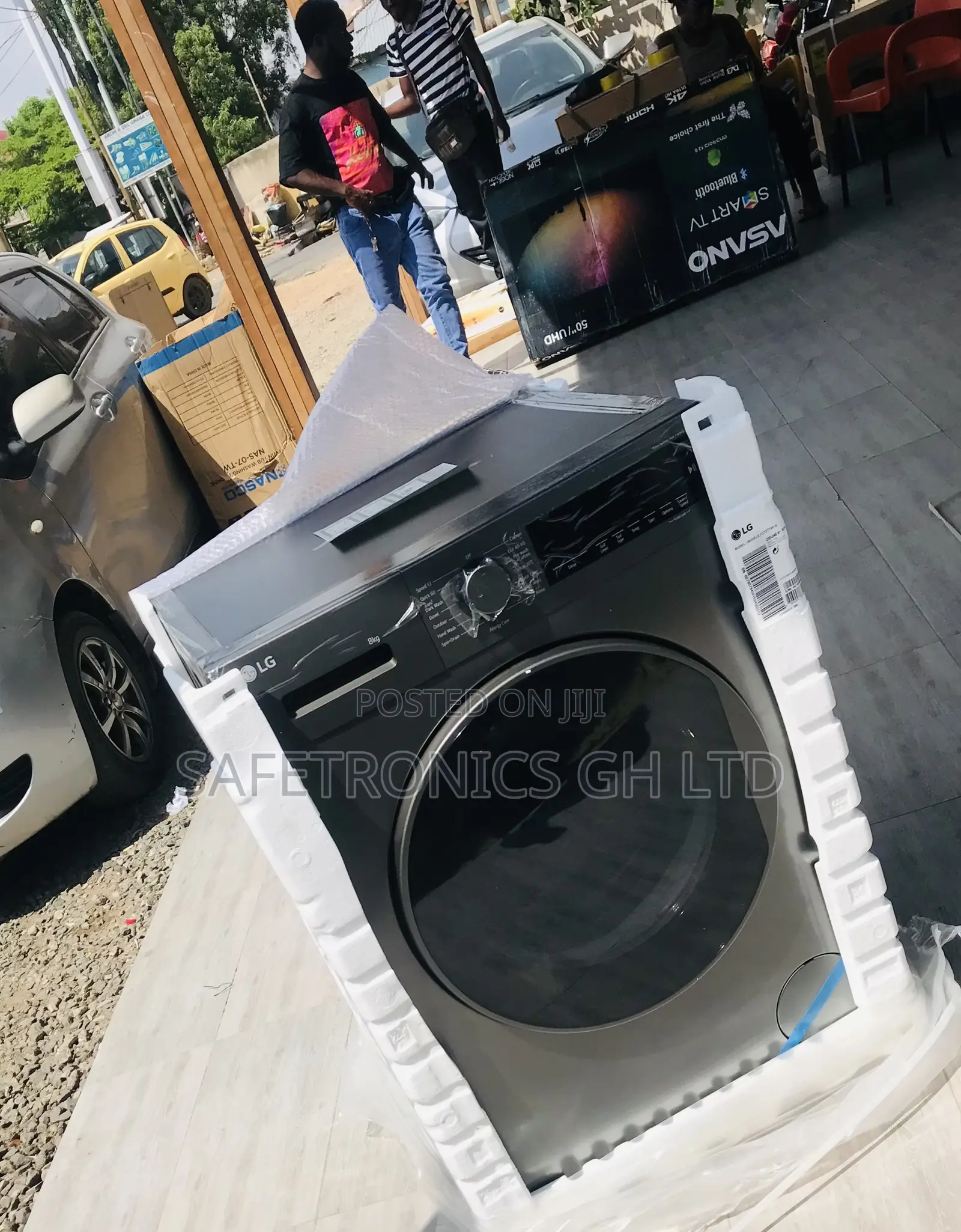 Ecowash Nasco Front Load Lg 8kg Fullauto Inverter Washer