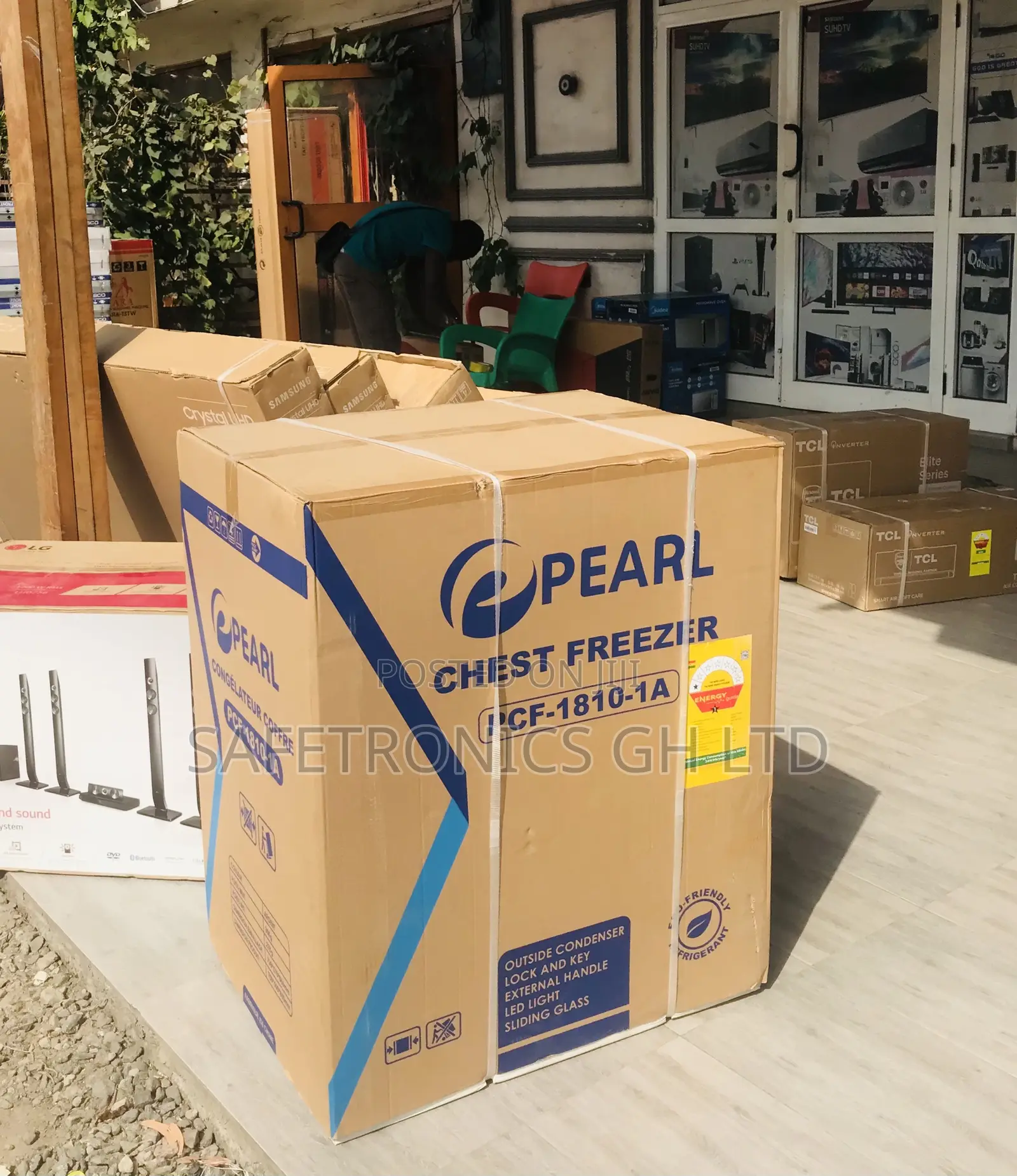 Correct Fast 200 Liters Singledoor Pearl Grey Frosty Freezer