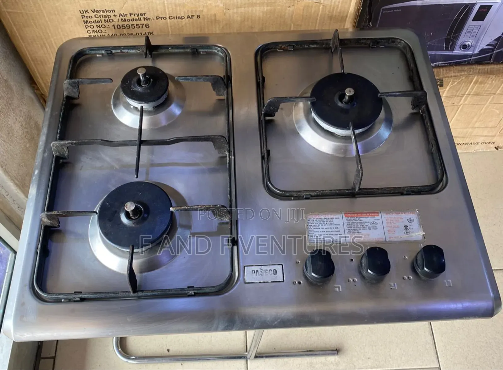 3 Burner Gas Cooker