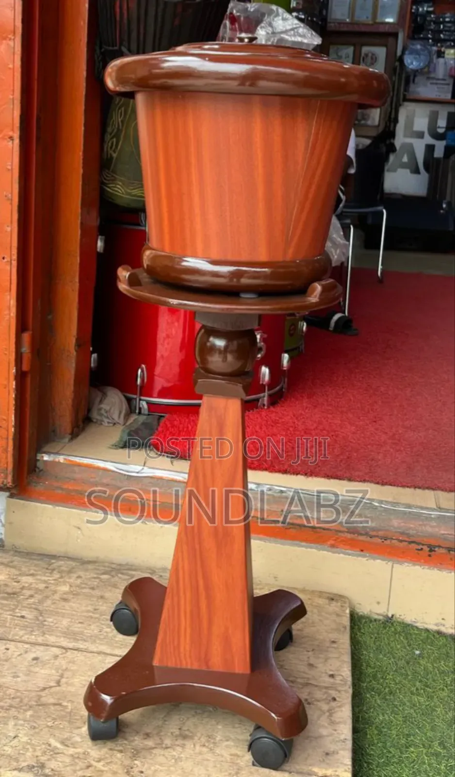Wooden Offertory Bowl (Sprayed)