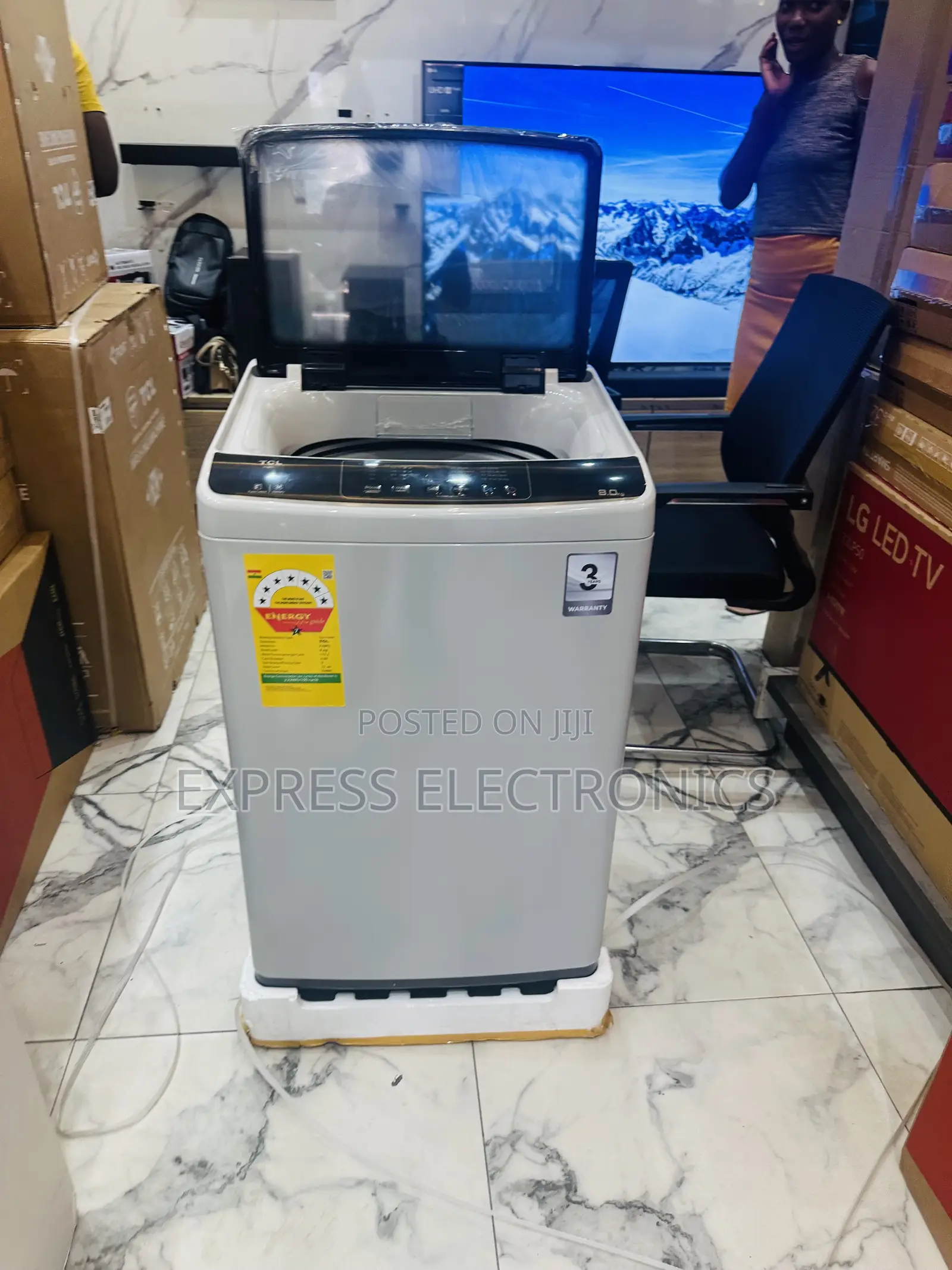 Call and Place Your Order for TCL Full Auto 8kg Topload