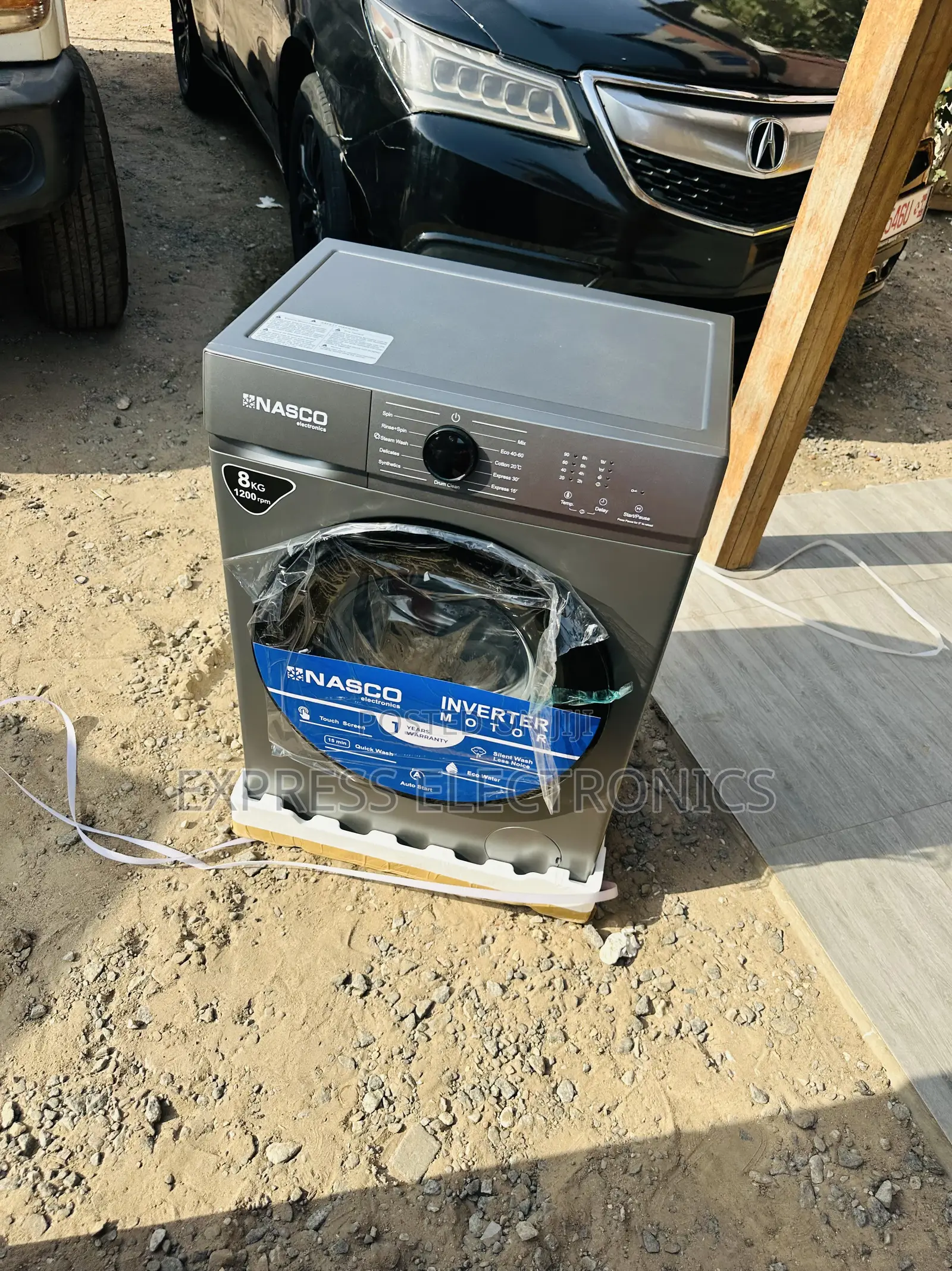 Place Your Order for Nasco 8kg Front Load Washing Machine