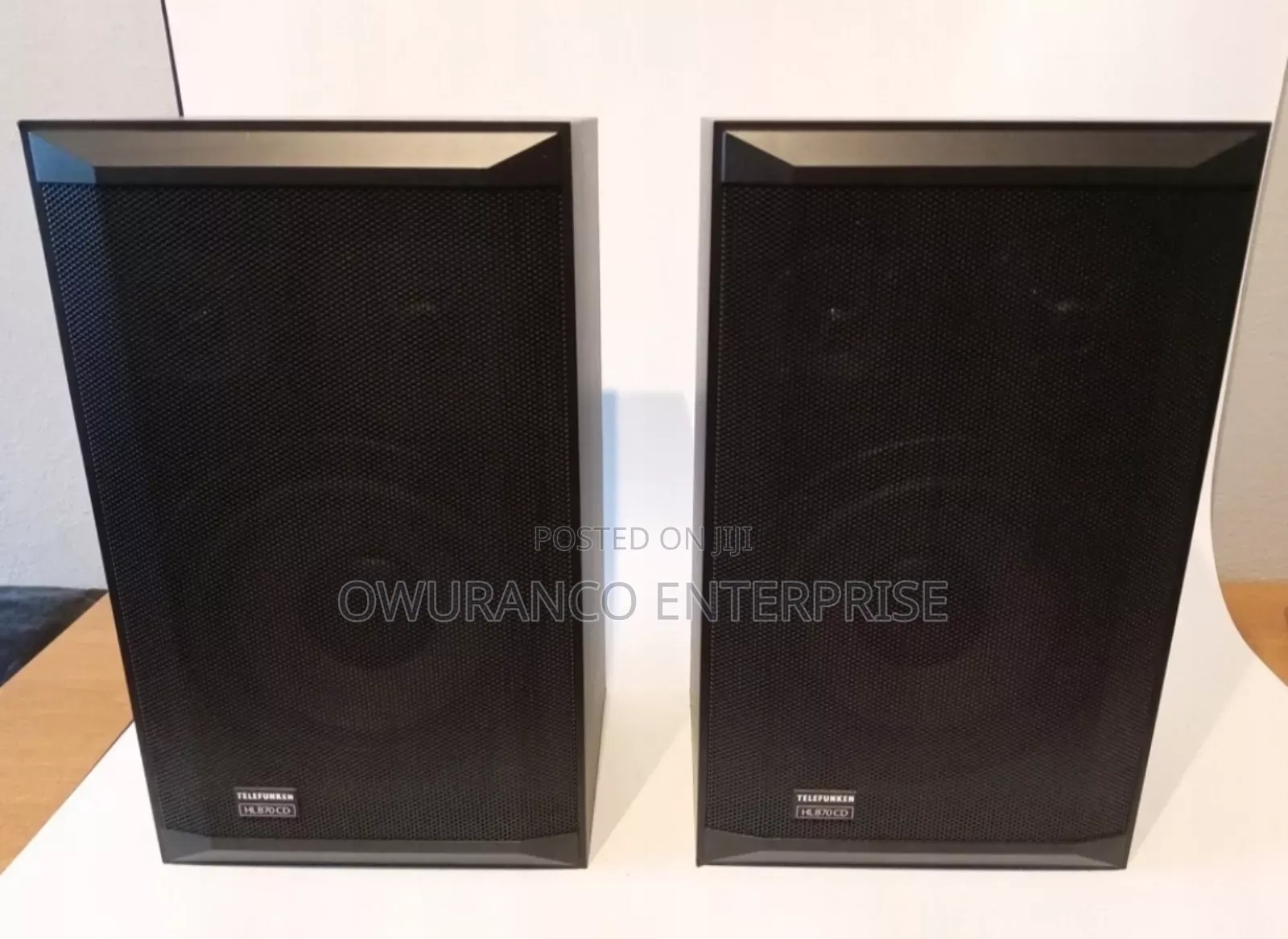 Telefunken Hl870cd Hi-Fi Box Speaker Cabinets 150w 8ohms