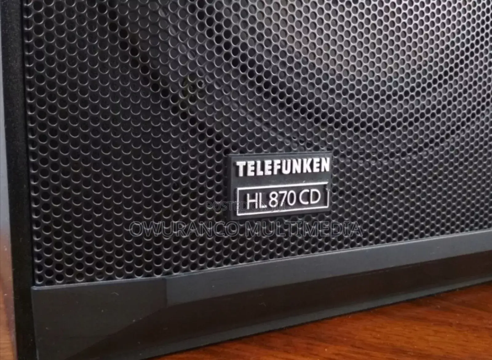 Telefunken Hl870cd Hi-Fi Box Speaker Cabinets 150w 8ohms