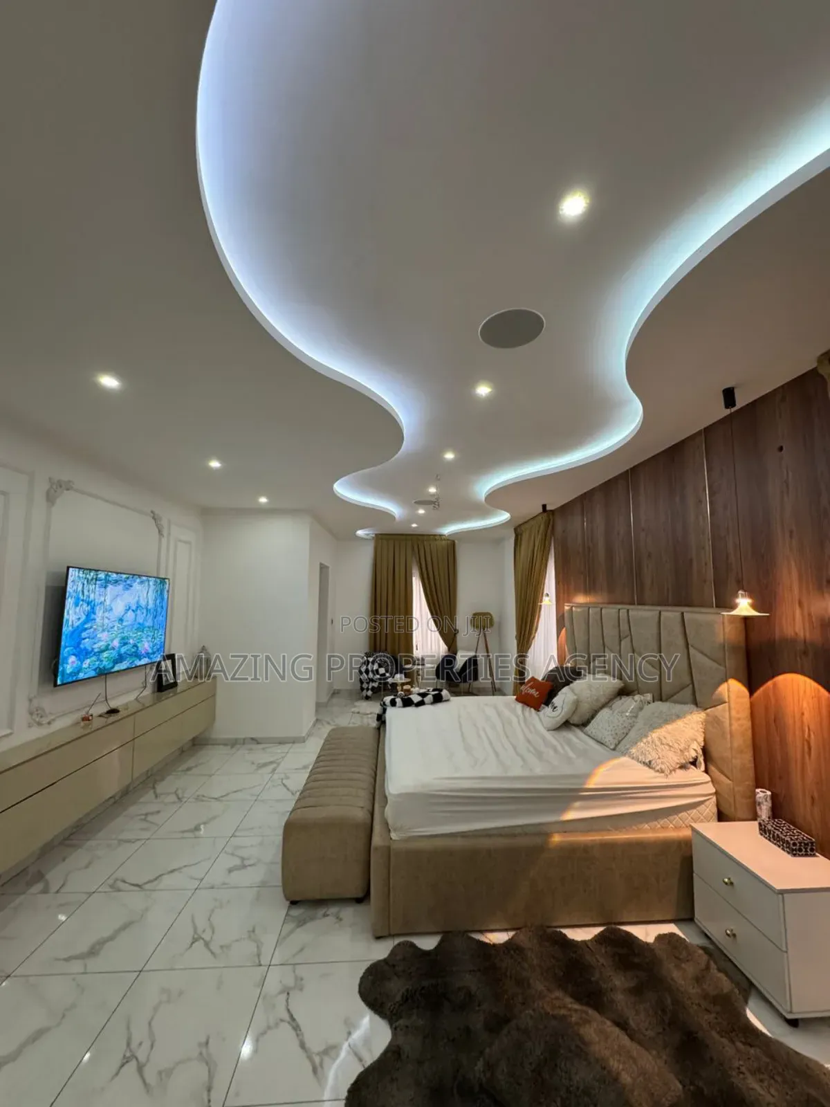 Furnished 4bdrm House in Adjiriganor for rent