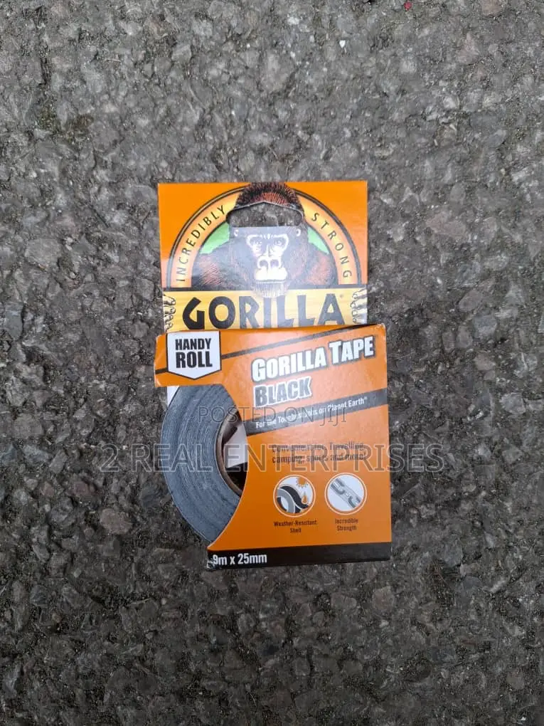 Gorilla Black Tape 9m X 25mm